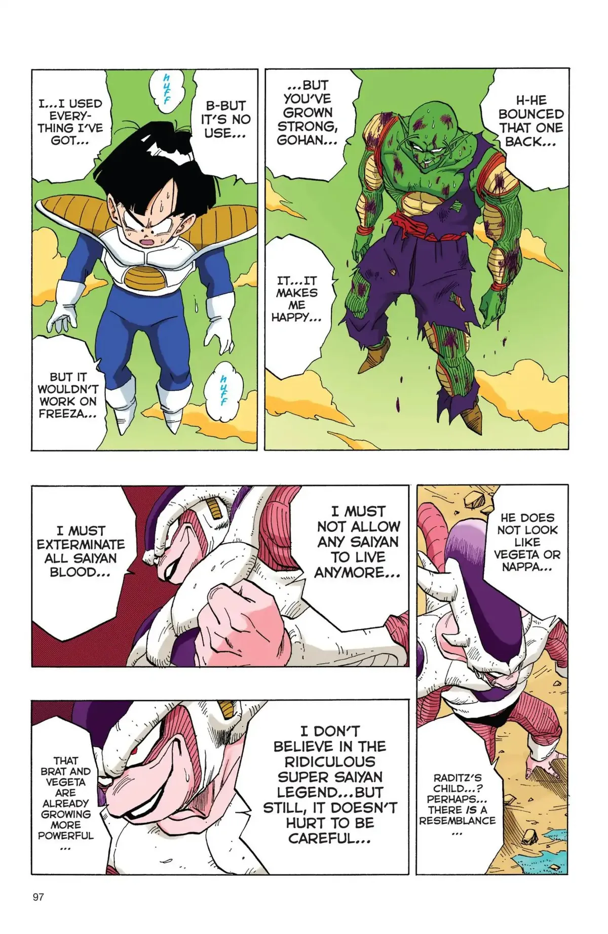 Dragon Ball Full Color Freeza Arc Chapter 58 page 10 - 