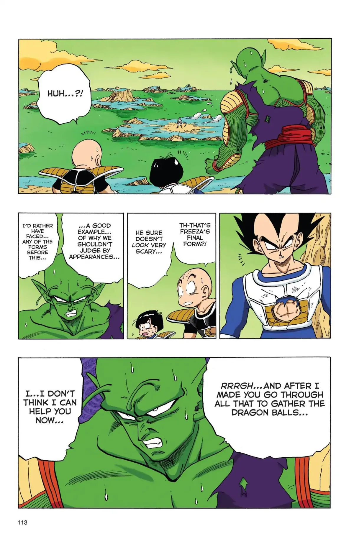 Dragon Ball Full Color Freeza Arc Chapter 59 page 12 - 