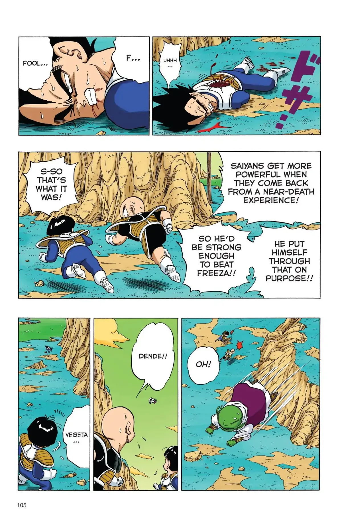 Dragon Ball Full Color Freeza Arc Chapter 59 page 4 - 