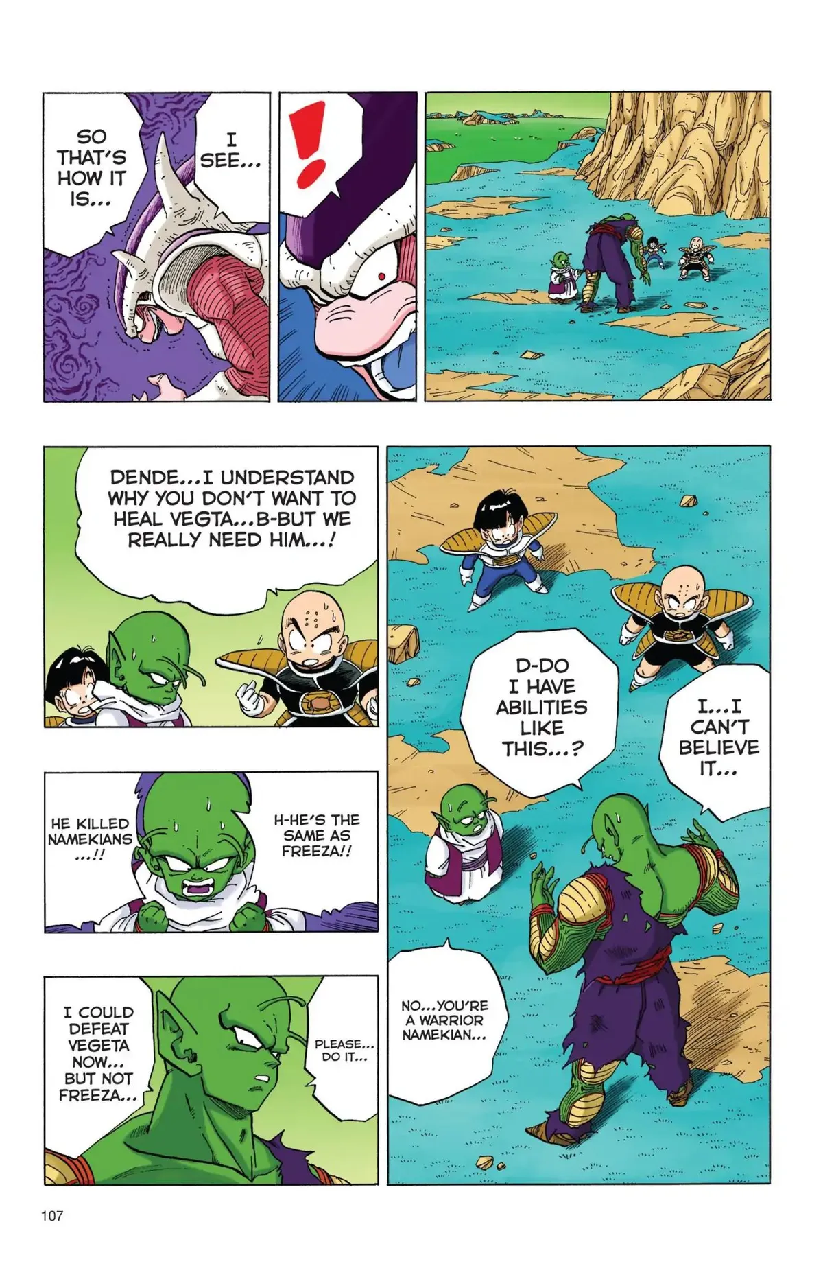 Dragon Ball Full Color Freeza Arc Chapter 59 page 6 - 