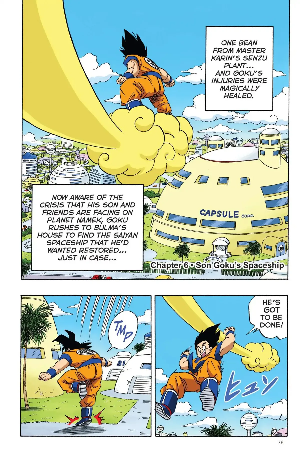 Dragon Ball Full Color Freeza Arc Chapter 6 page 1 - 