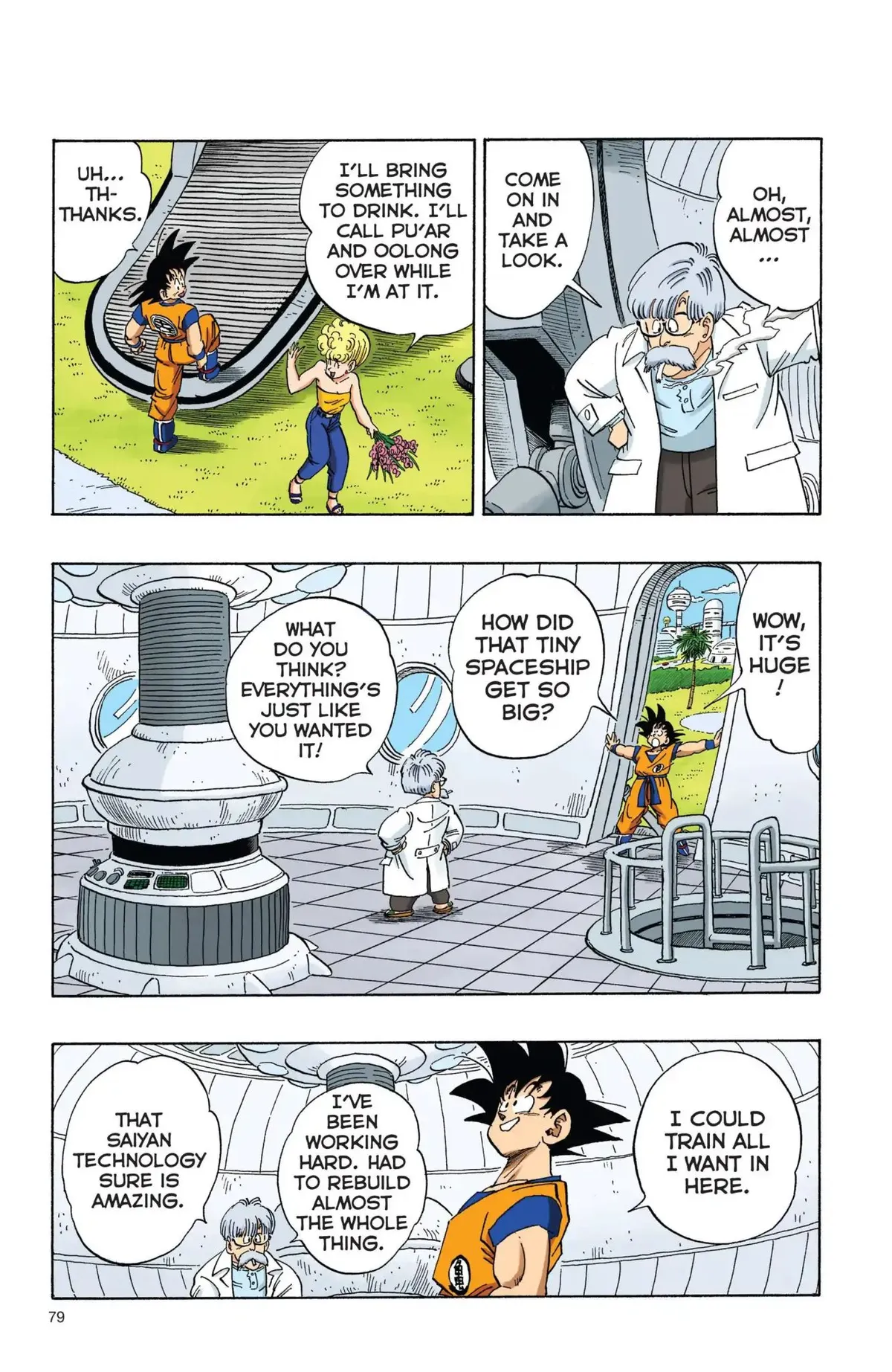 Dragon Ball Full Color Freeza Arc Chapter 6 page 4 - 