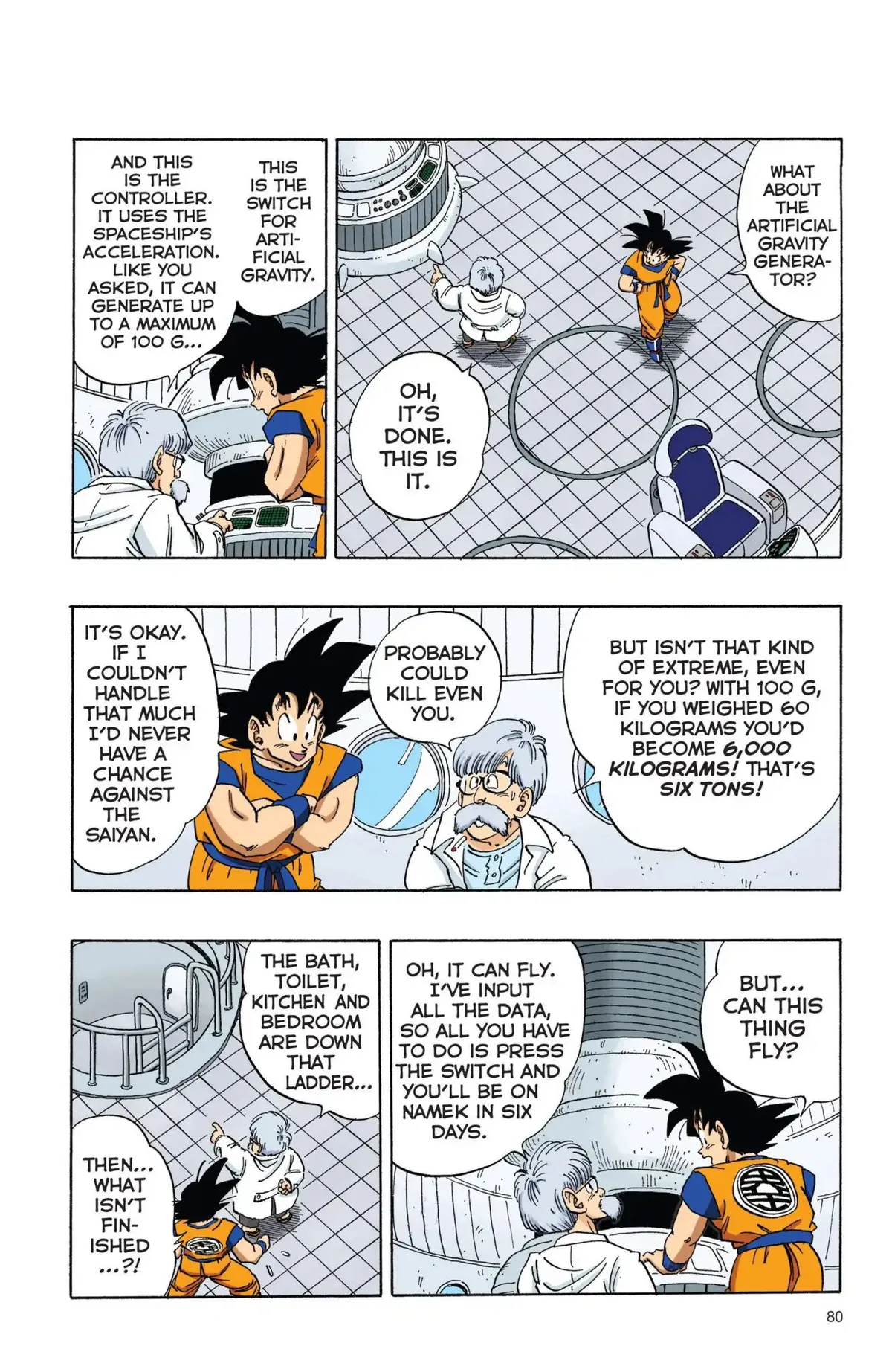 Dragon Ball Full Color Freeza Arc Chapter 6 page 5 - 