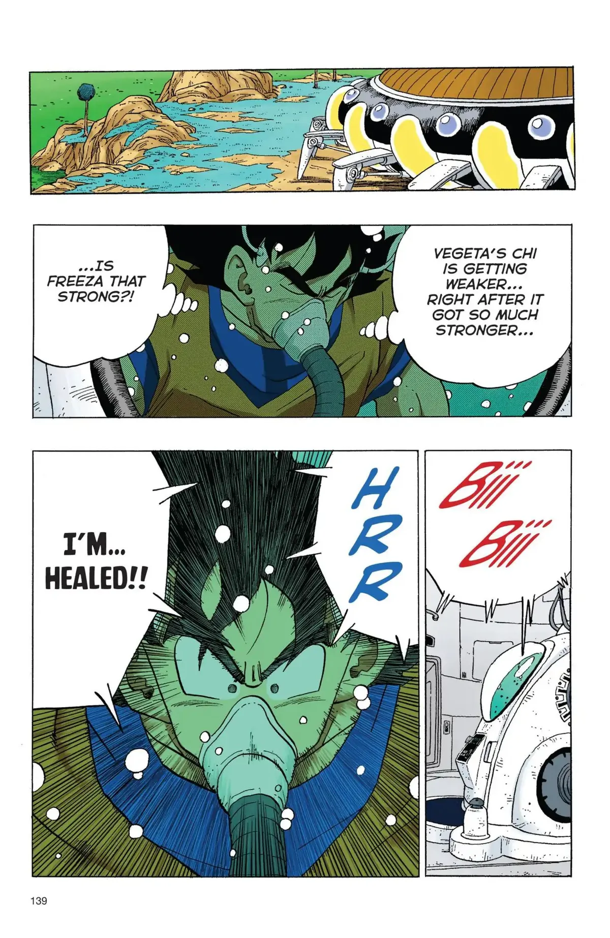 Dragon Ball Full Color Freeza Arc Chapter 61 page 10 - 