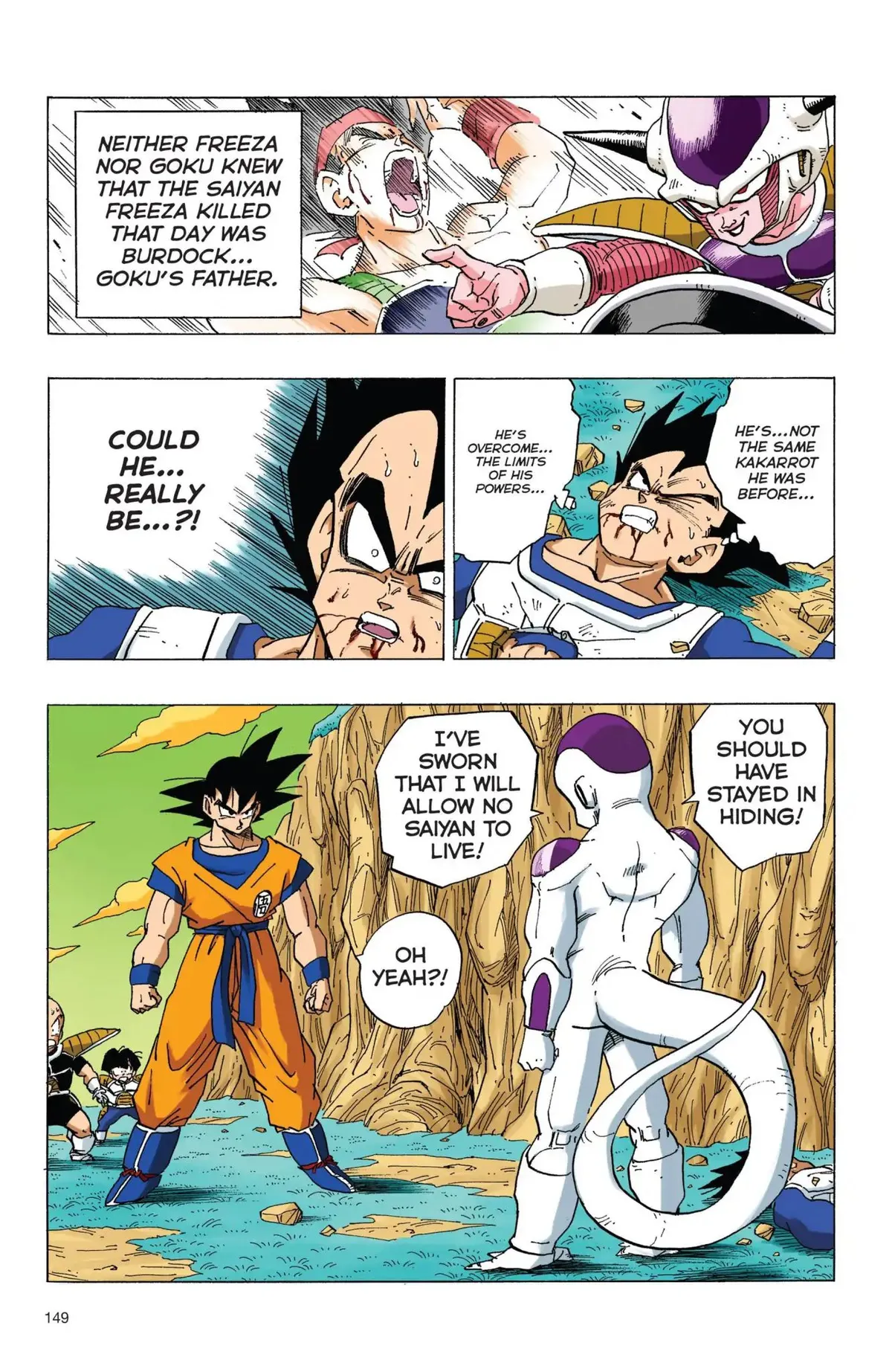 Dragon Ball Full Color Freeza Arc Chapter 62 page 8 - 
