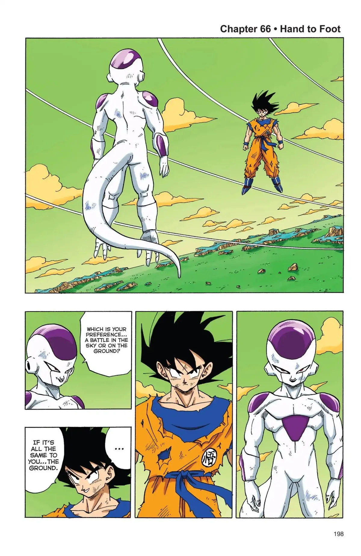 Dragon Ball Full Color Freeza Arc Chapter 66 page 1 - 