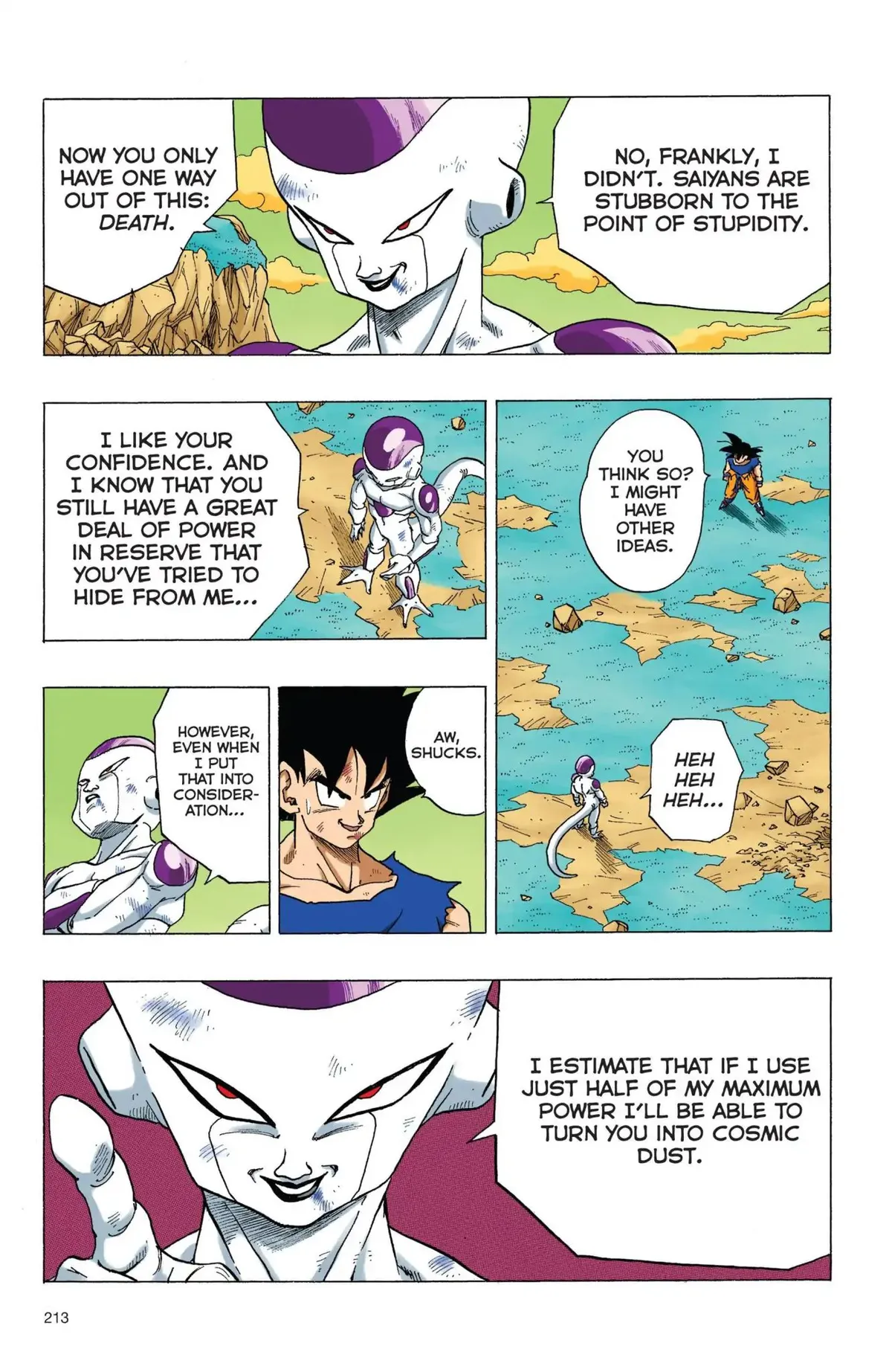 Dragon Ball Full Color Freeza Arc Chapter 67 page 2 - 