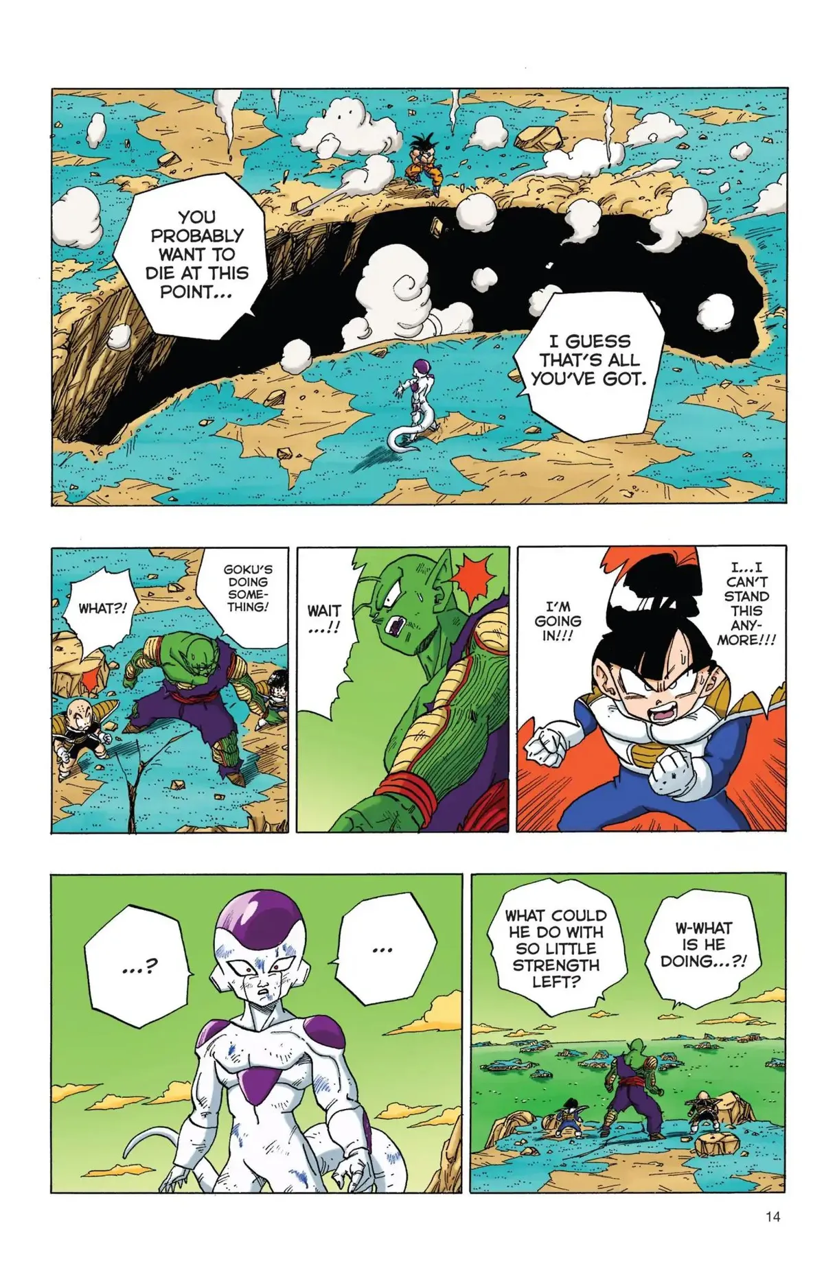 Dragon Ball Full Color Freeza Arc Chapter 69 page 15 - 