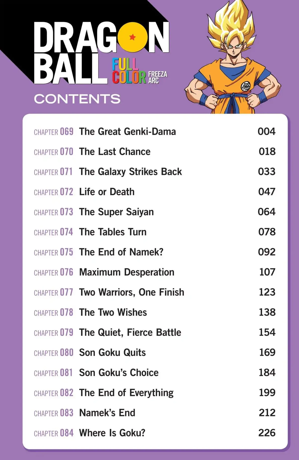 Dragon Ball Full Color Freeza Arc Chapter 69 page 3 - 