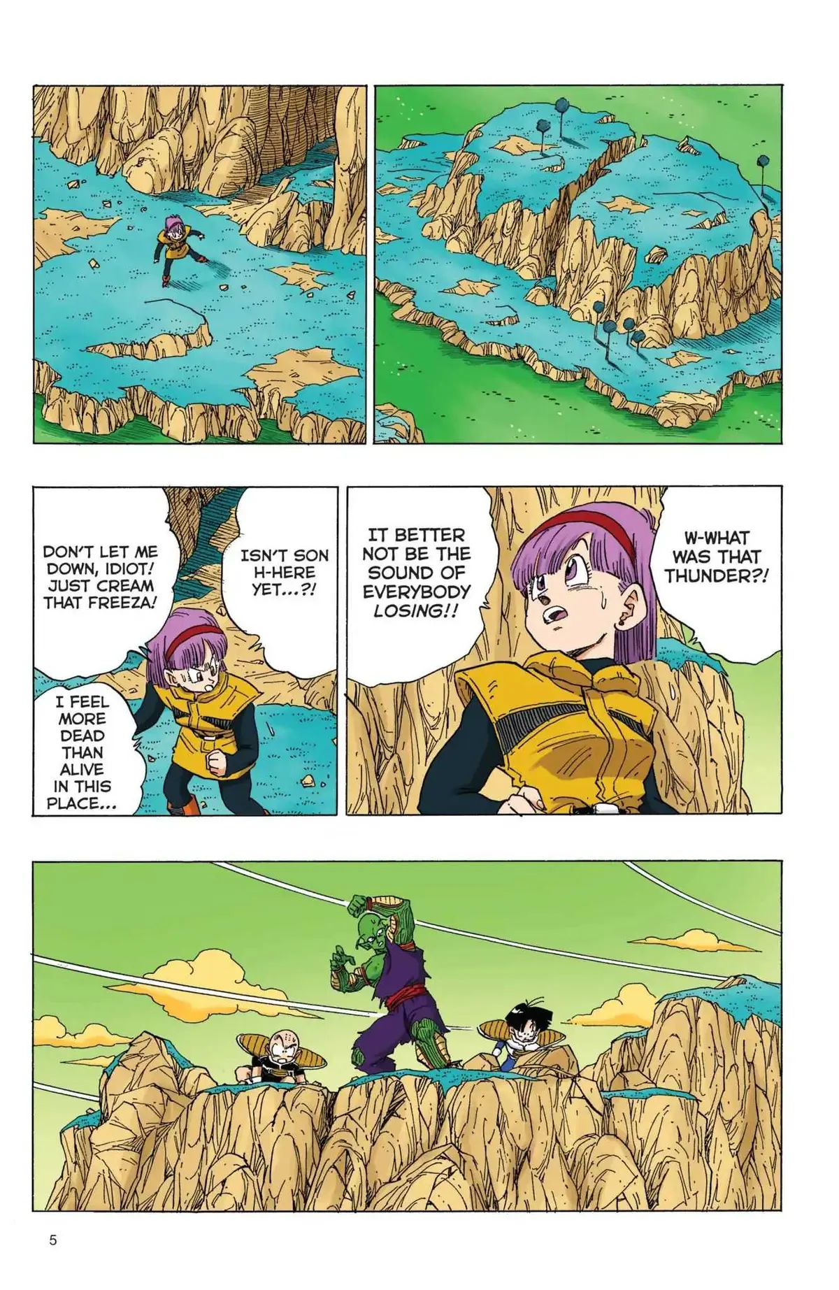 Dragon Ball Full Color Freeza Arc Chapter 69 page 6 - 