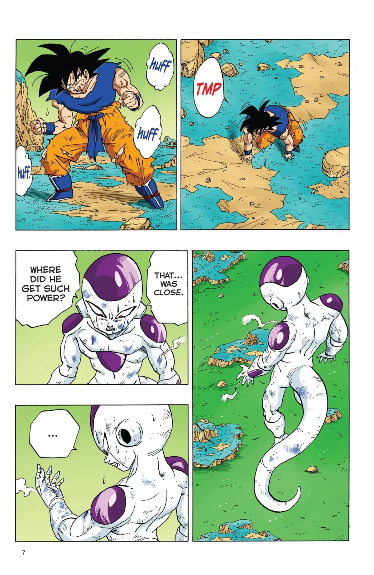 Dragon Ball Full Color Freeza Arc Chapter 69 page 8 - 