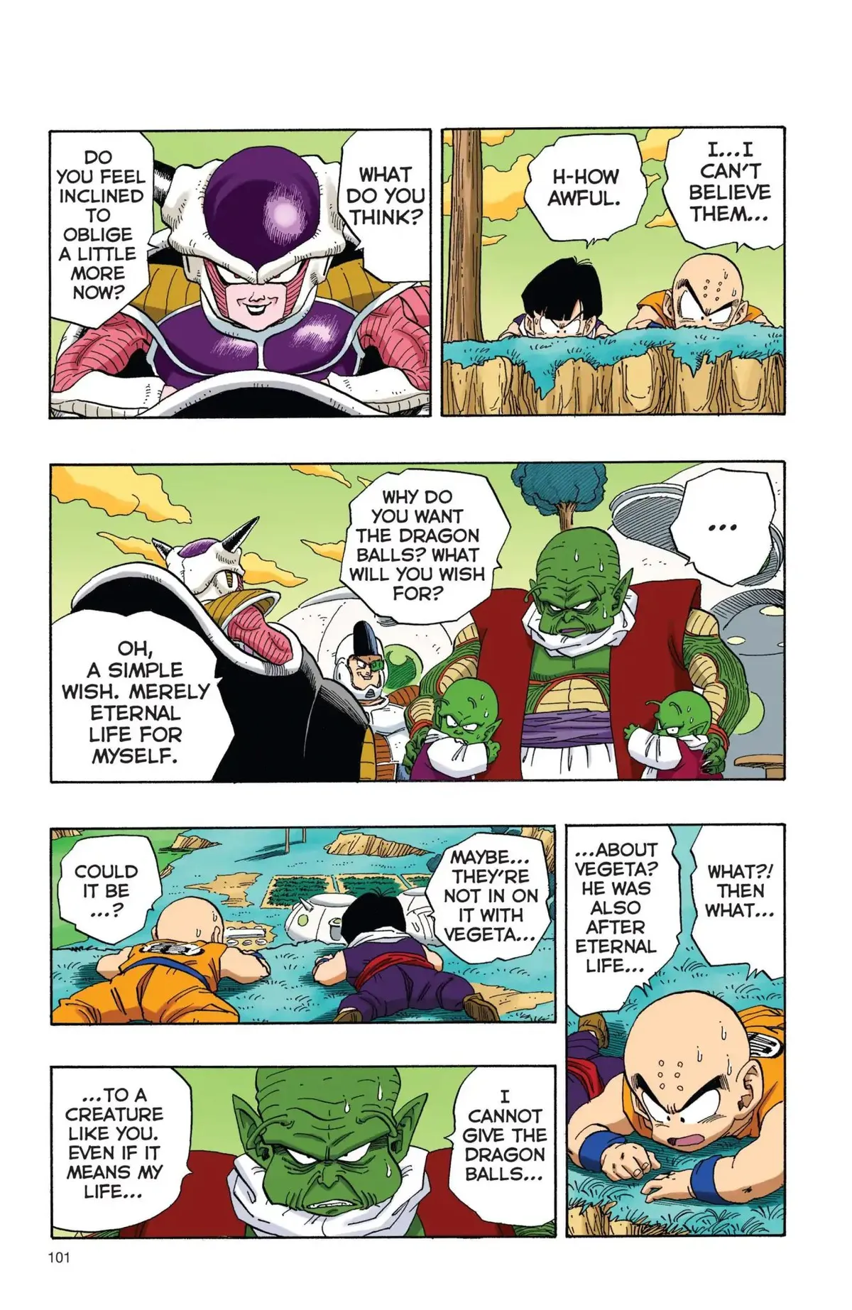 Dragon Ball Full Color Freeza Arc Chapter 7 page 12 - 