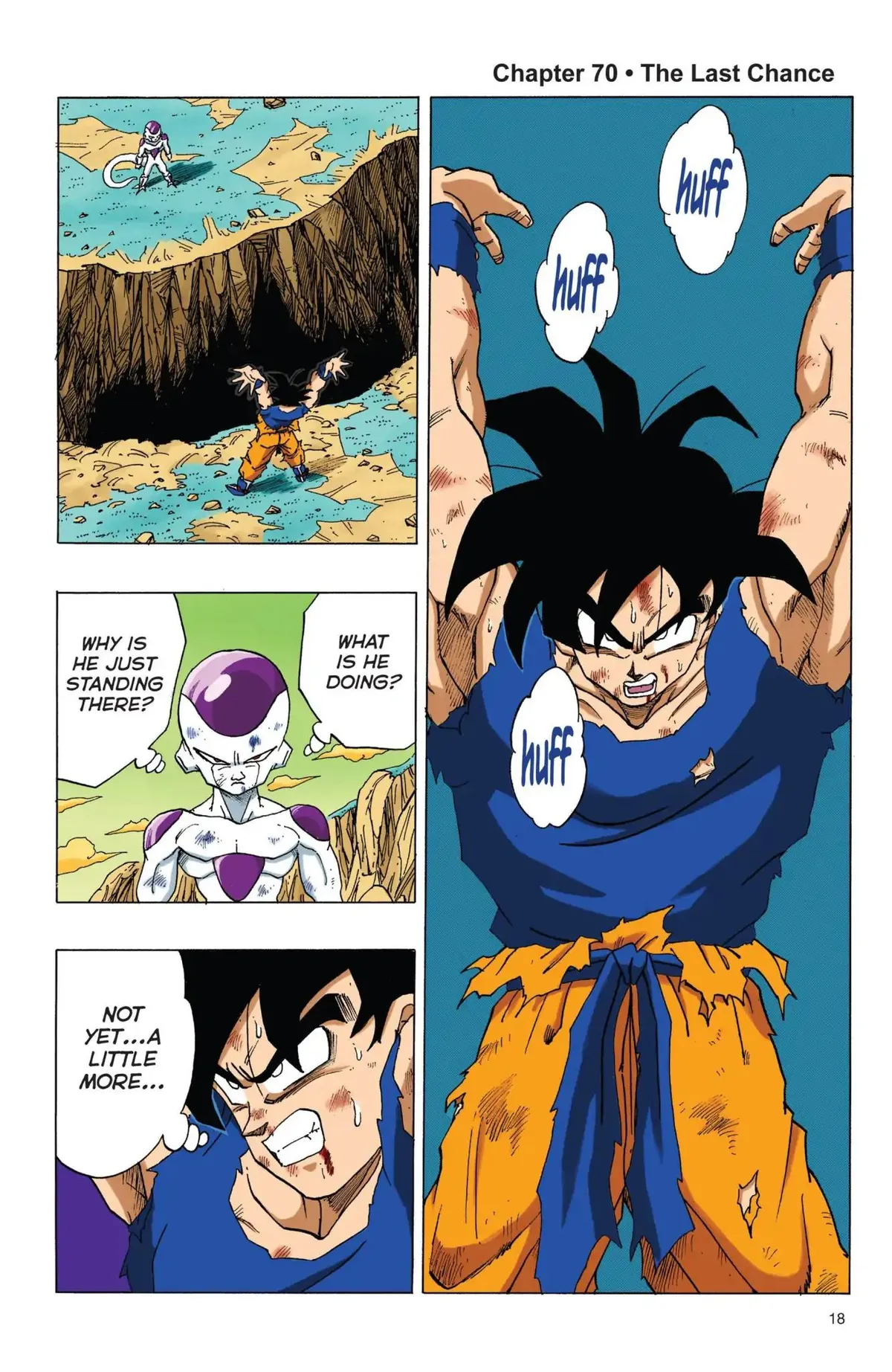 Dragon Ball Full Color Freeza Arc Chapter 70 page 1 - 
