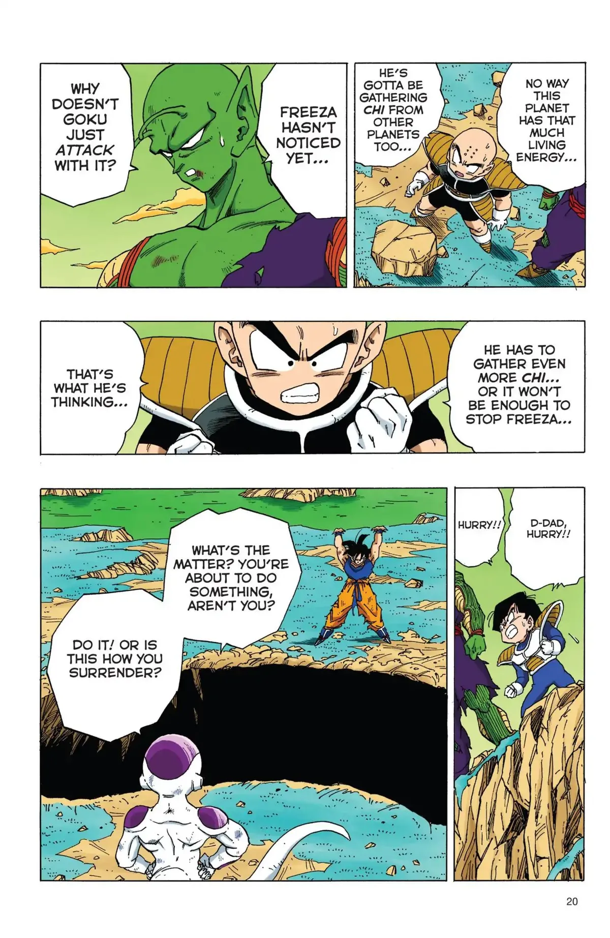 Dragon Ball Full Color Freeza Arc Chapter 70 page 3 - 