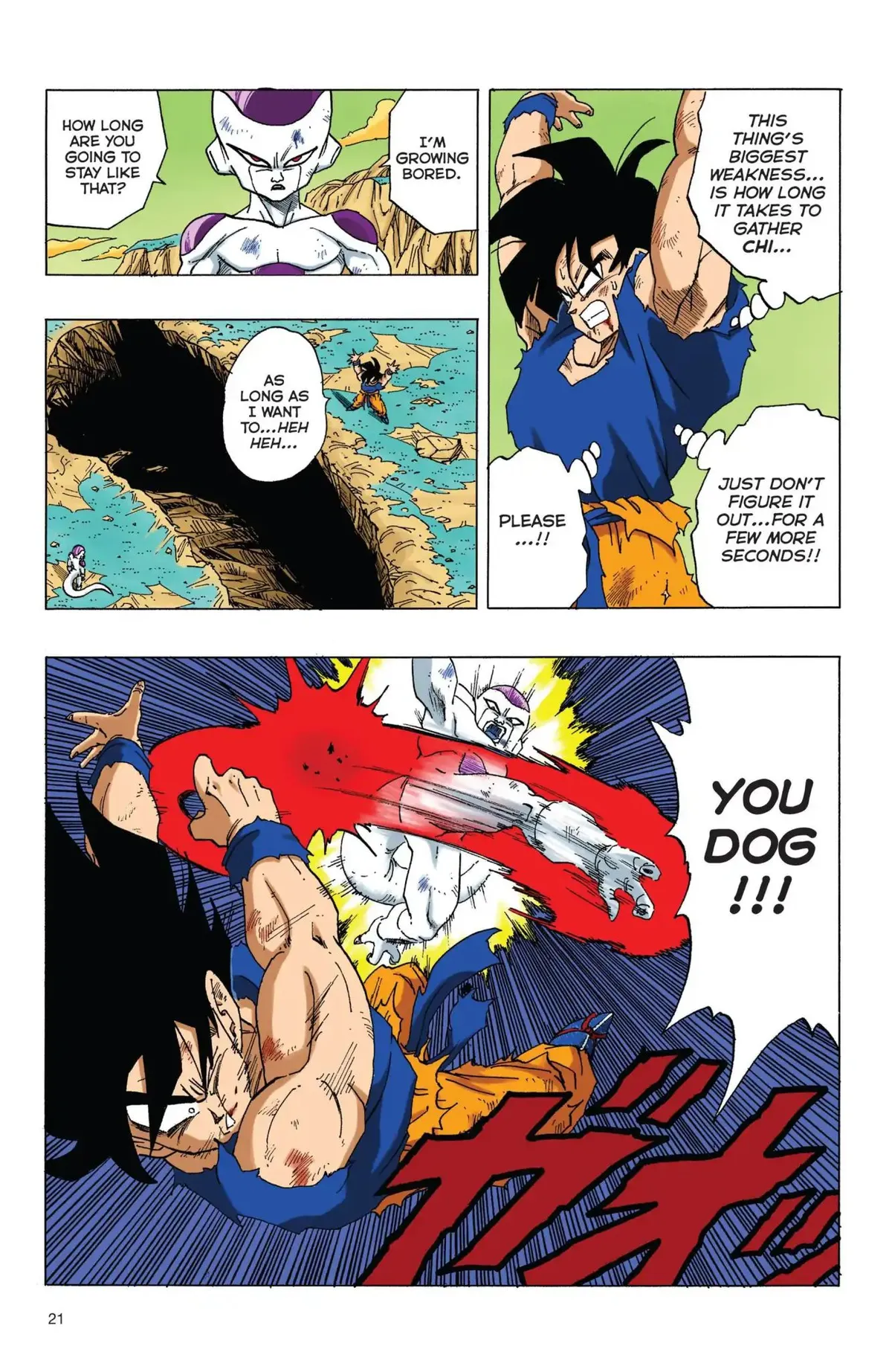 Dragon Ball Full Color Freeza Arc Chapter 70 page 4 - 