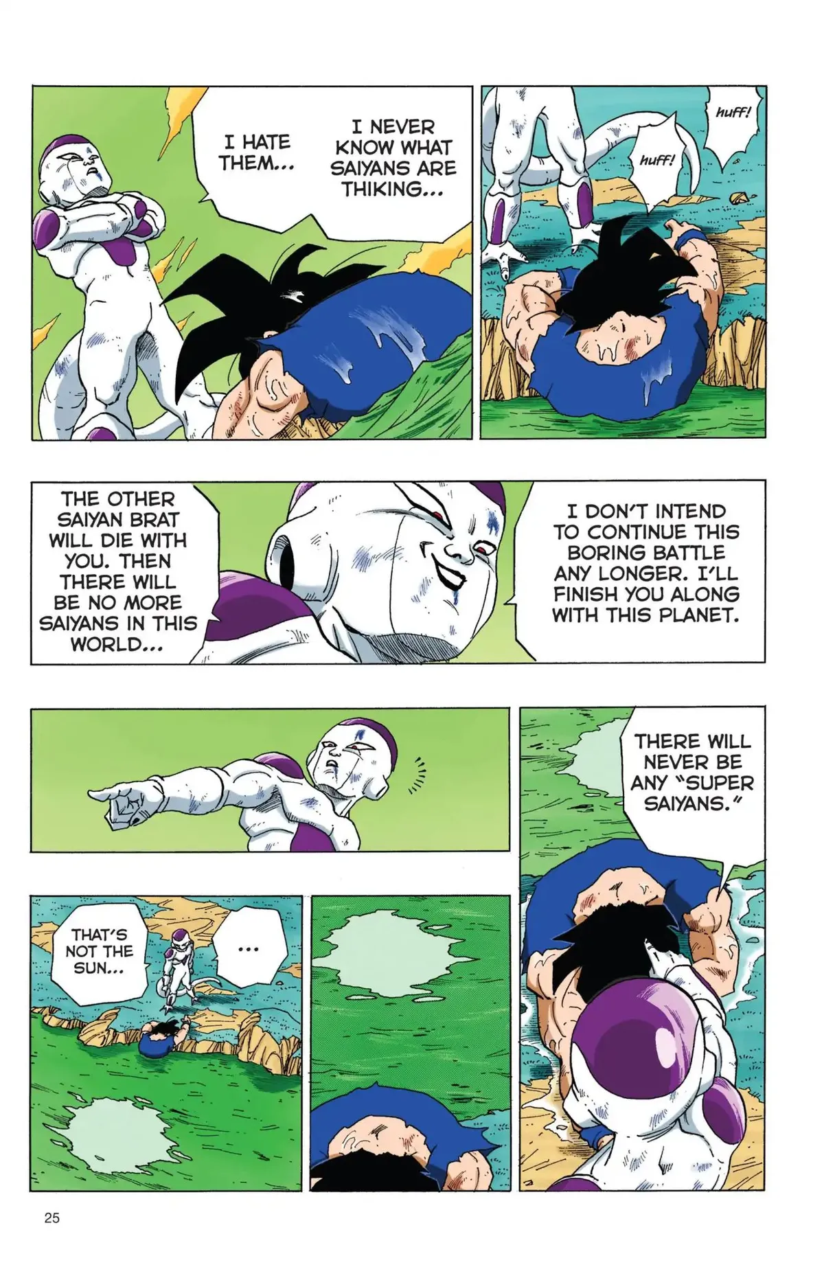 Dragon Ball Full Color Freeza Arc Chapter 70 page 8 - 