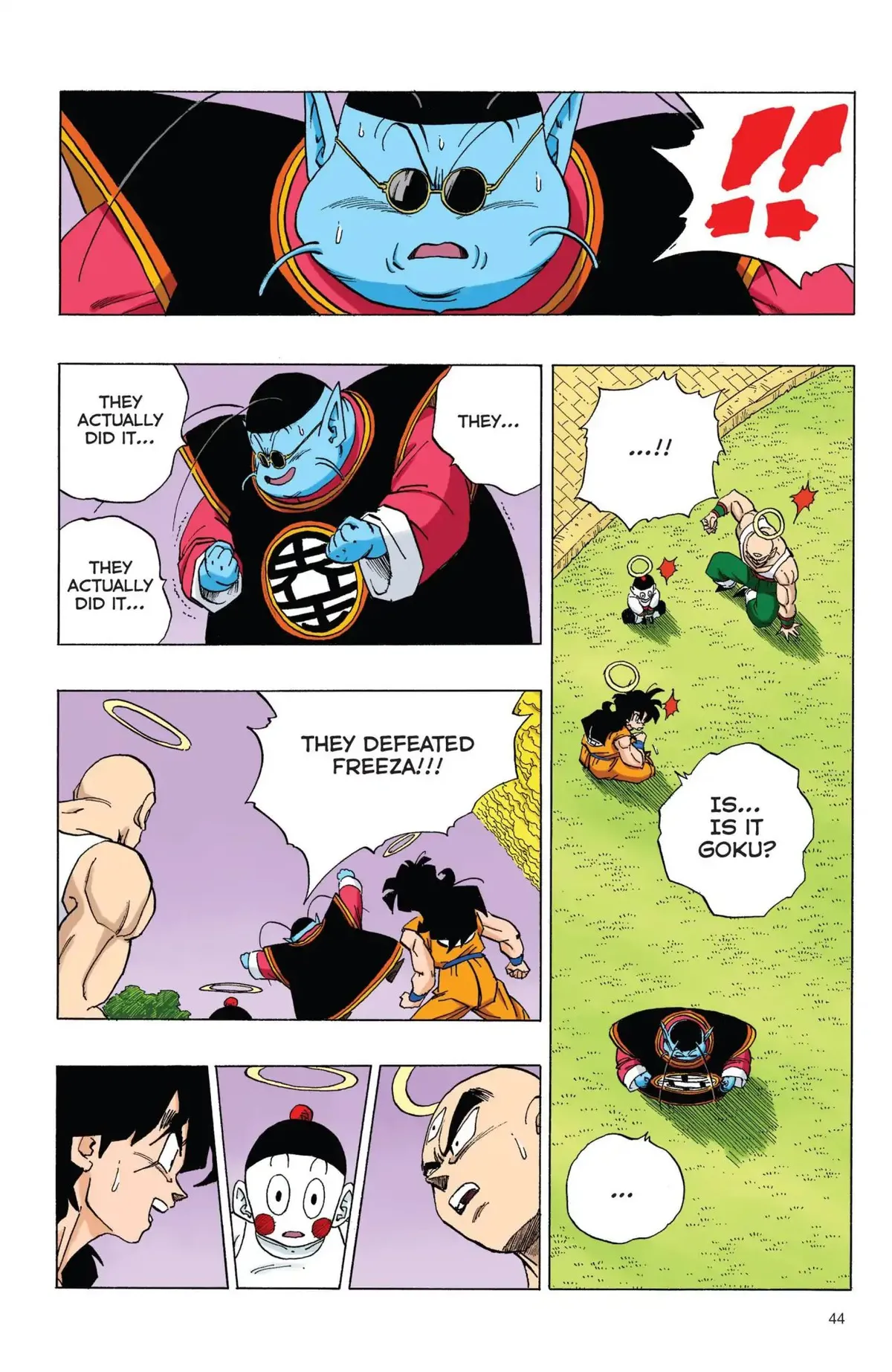 Dragon Ball Full Color Freeza Arc Chapter 71 page 12 - 