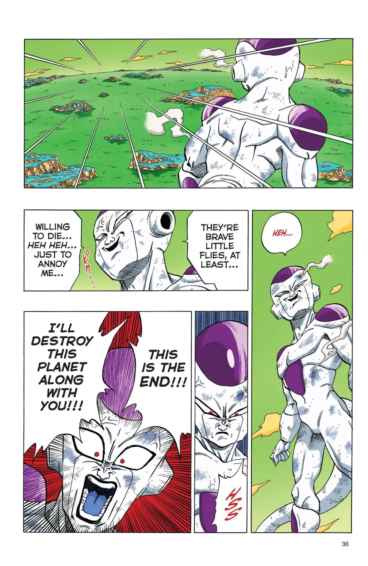 Dragon Ball Full Color Freeza Arc Chapter 71 page 4 - 