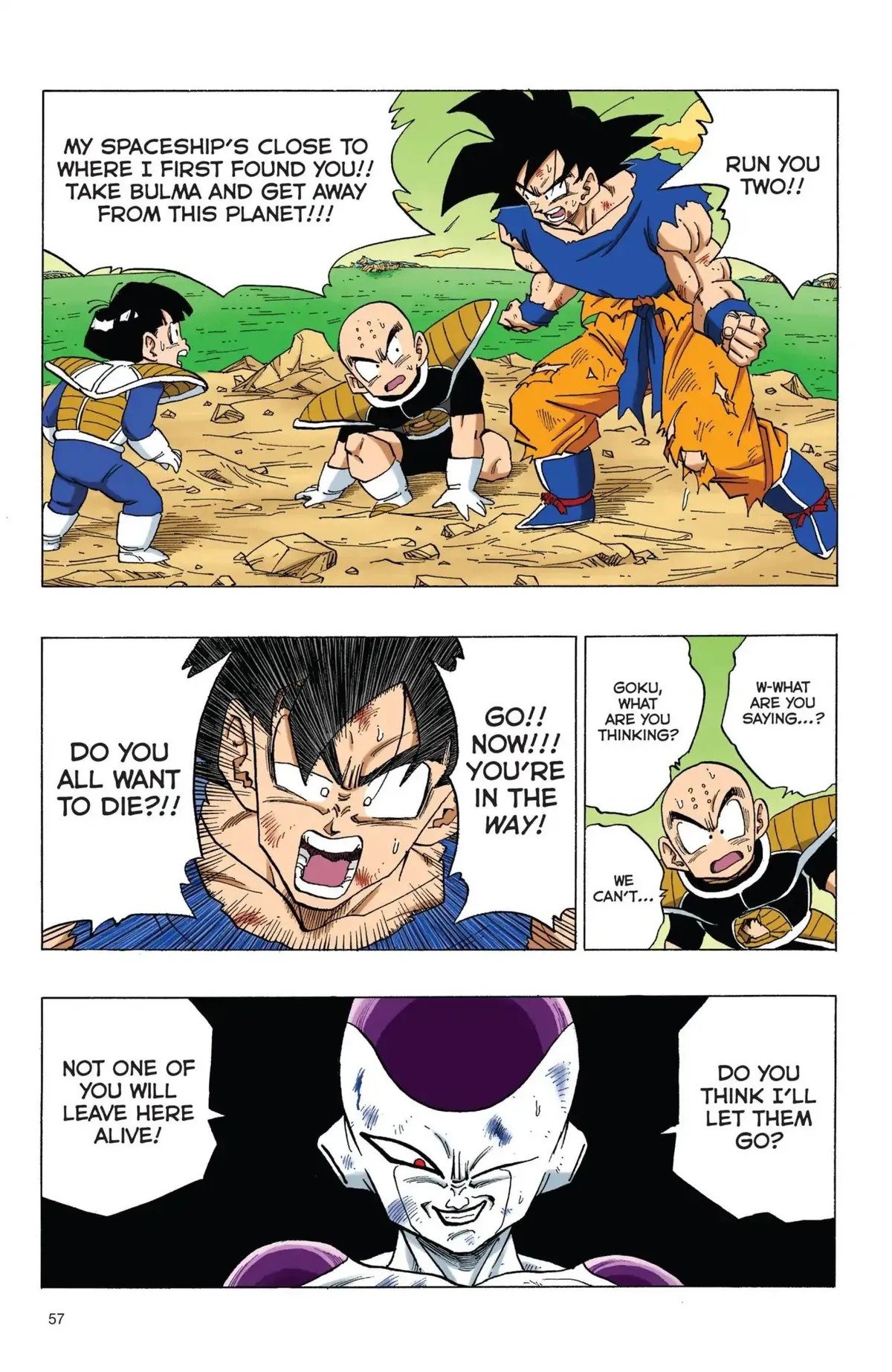 Dragon Ball Full Color Freeza Arc Chapter 72 page 11 - 