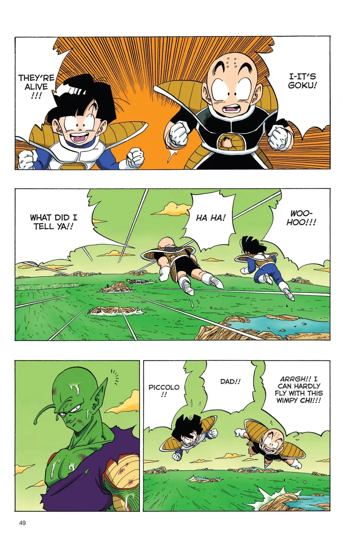 Dragon Ball Full Color Freeza Arc Chapter 72 page 3 - 