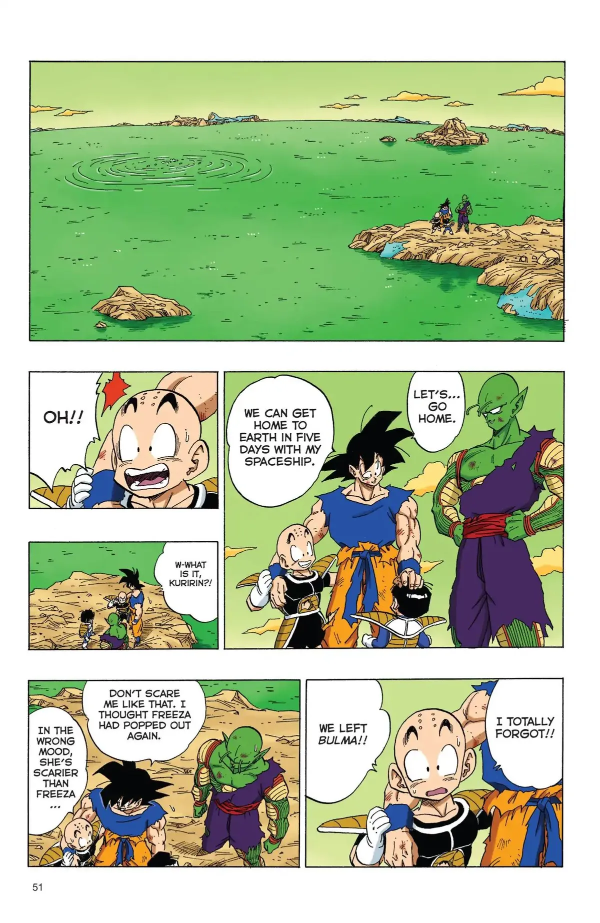 Dragon Ball Full Color Freeza Arc Chapter 72 page 5 - 