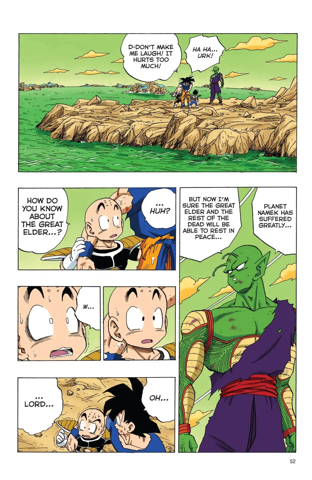Dragon Ball Full Color Freeza Arc Chapter 72 page 6 - 