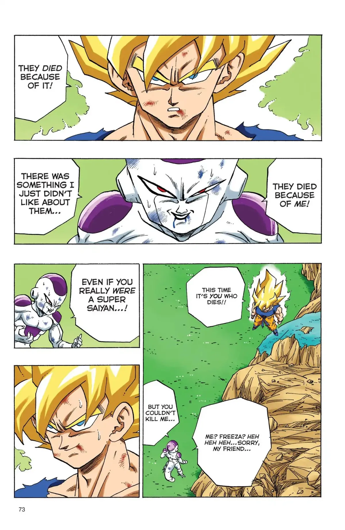 Dragon Ball Full Color Freeza Arc Chapter 73 page 10 - 