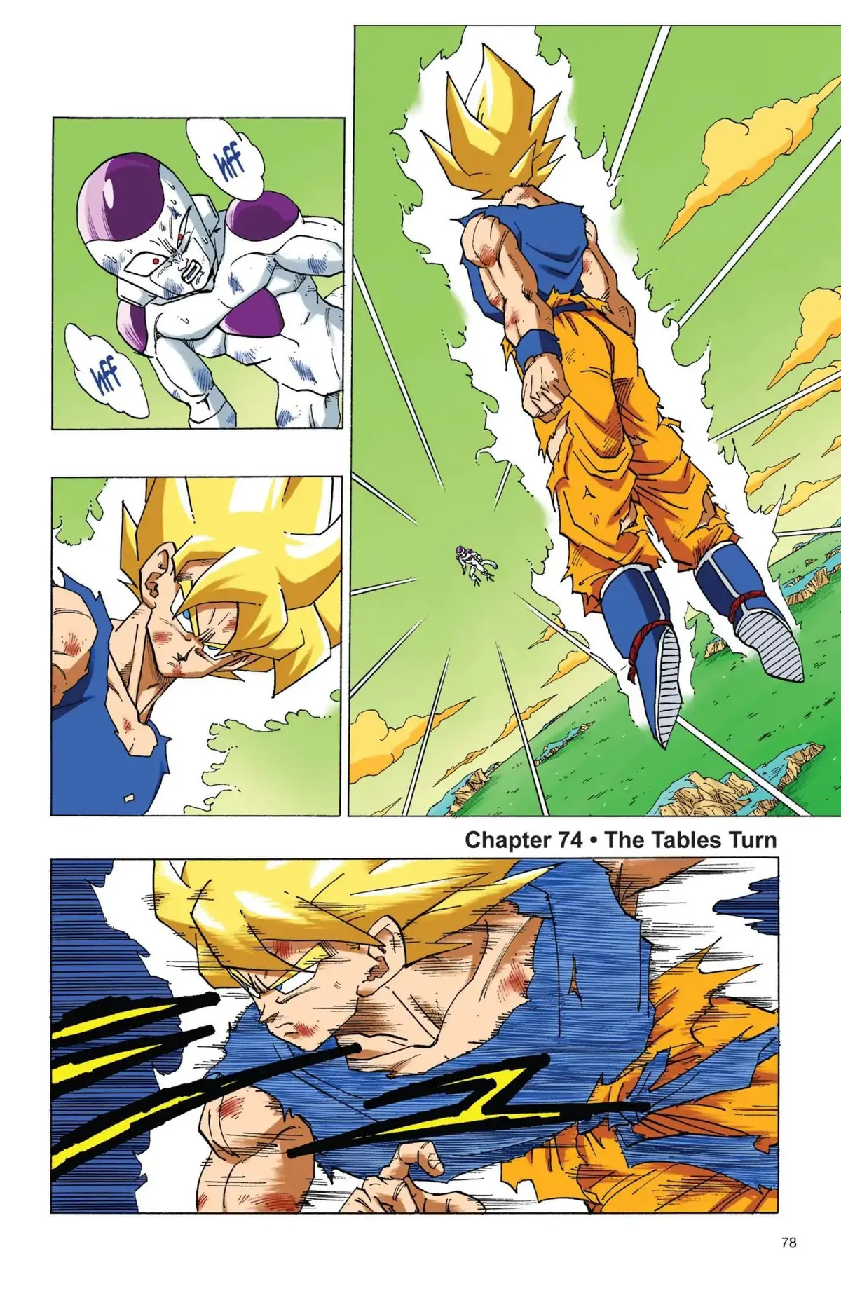 Dragon Ball Full Color Freeza Arc Chapter 74 page 1 - 