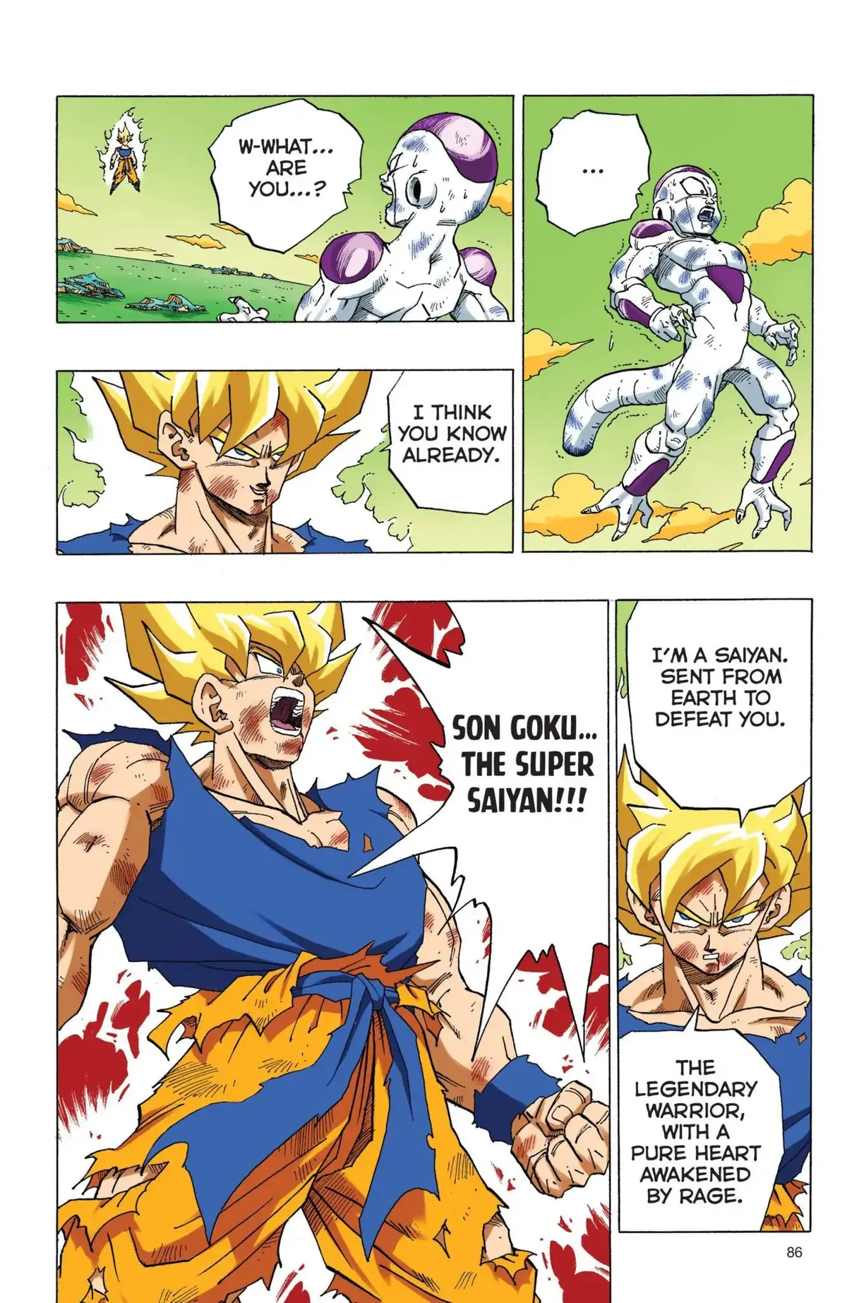 Dragon Ball Full Color Freeza Arc Chapter 74 page 9 - 