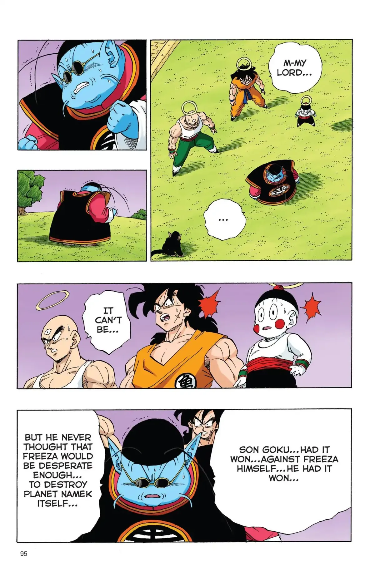 Dragon Ball Full Color Freeza Arc Chapter 75 page 4 - 