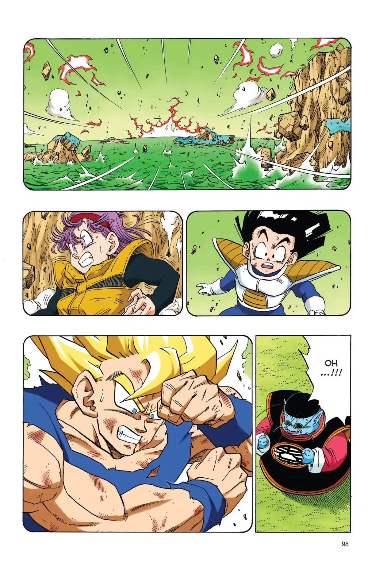 Dragon Ball Full Color Freeza Arc Chapter 75 page 7 - 
