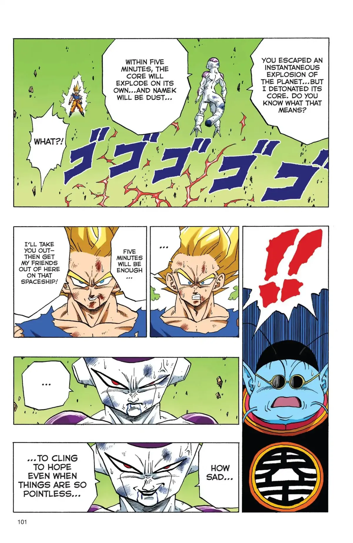 Dragon Ball Full Color Freeza Arc Chapter 75 page 10 - 