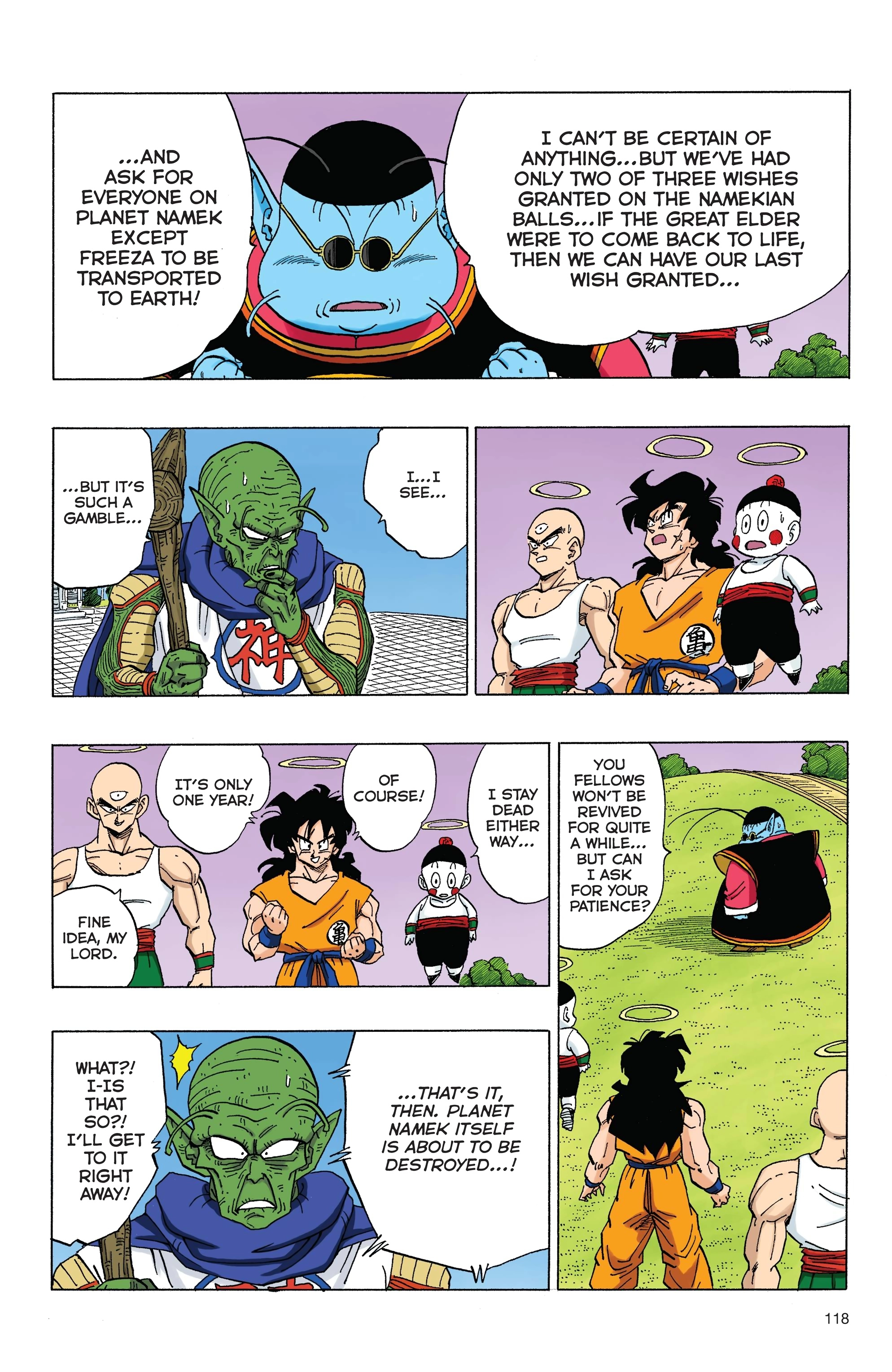 Dragon Ball Full Color Freeza Arc Chapter 76 page 12 - 