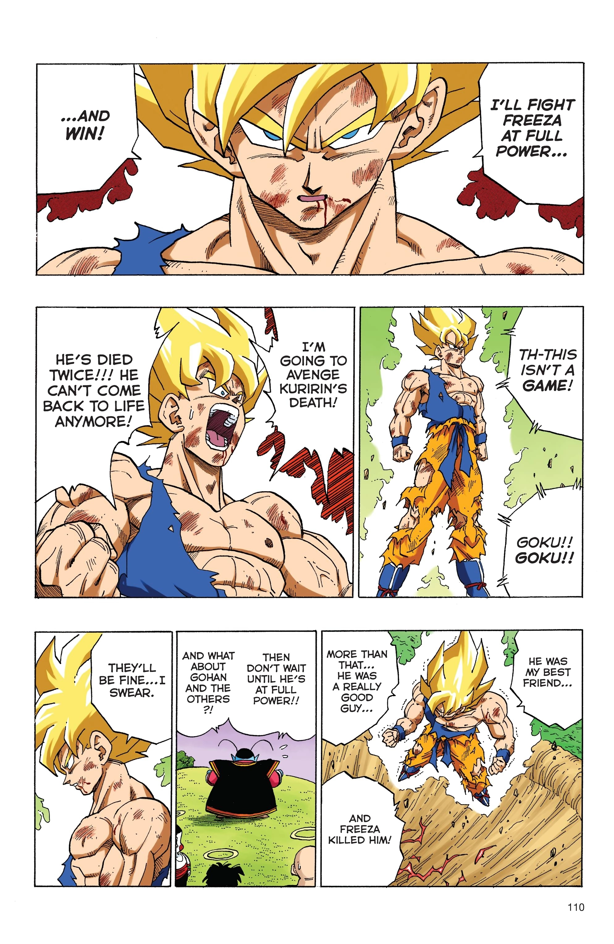 Dragon Ball Full Color Freeza Arc Chapter 76 page 4 - 