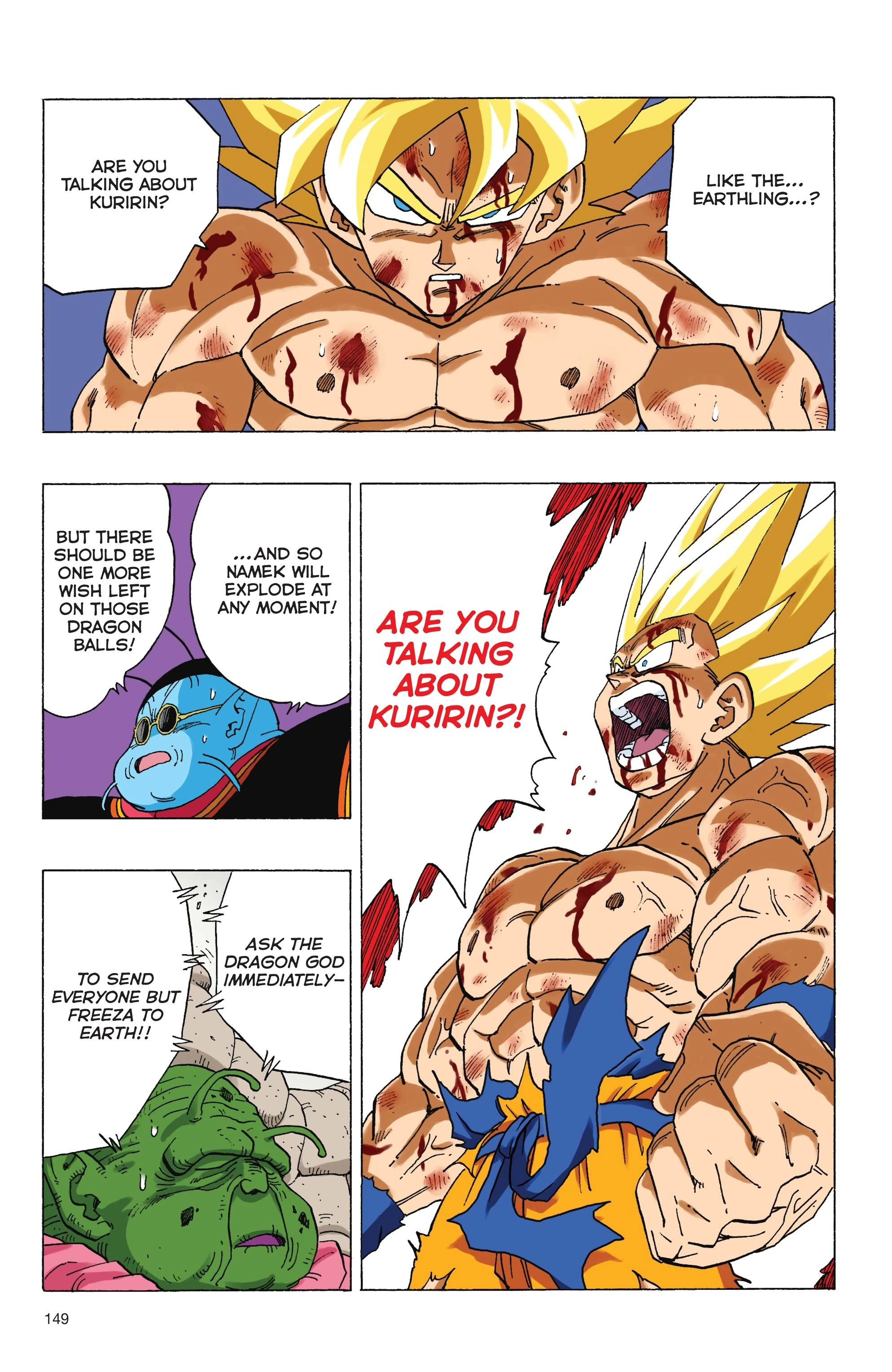 Dragon Ball Full Color Freeza Arc Chapter 78 page 12 - 