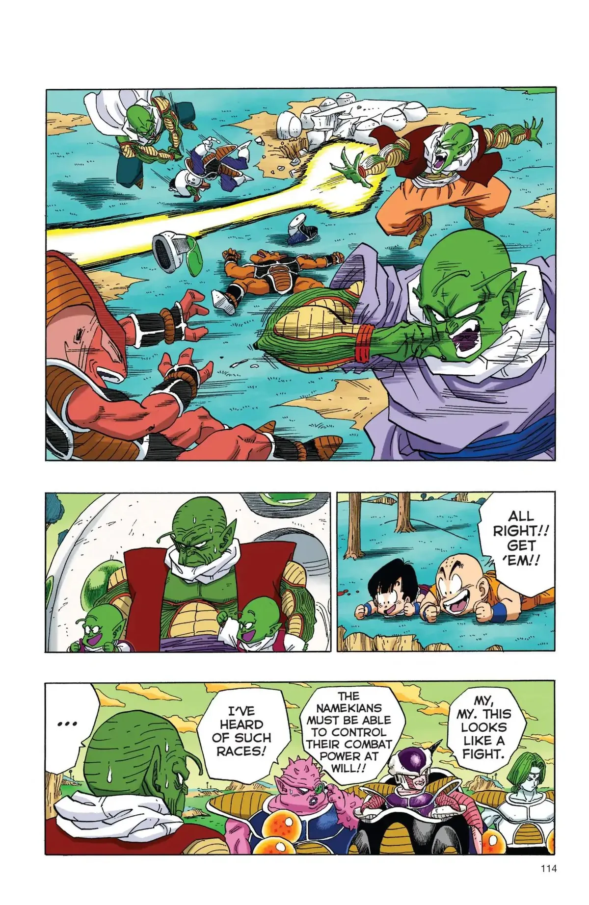 Dragon Ball Full Color Freeza Arc Chapter 8 page 11 - 