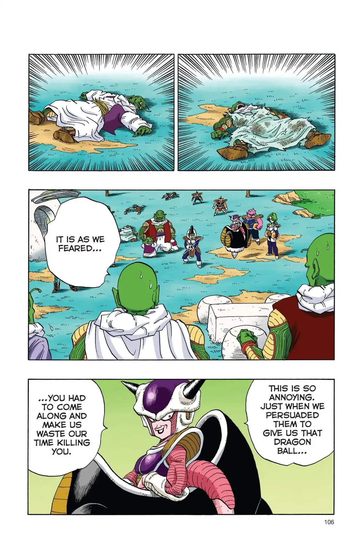 Dragon Ball Full Color Freeza Arc Chapter 8 page 3 - 