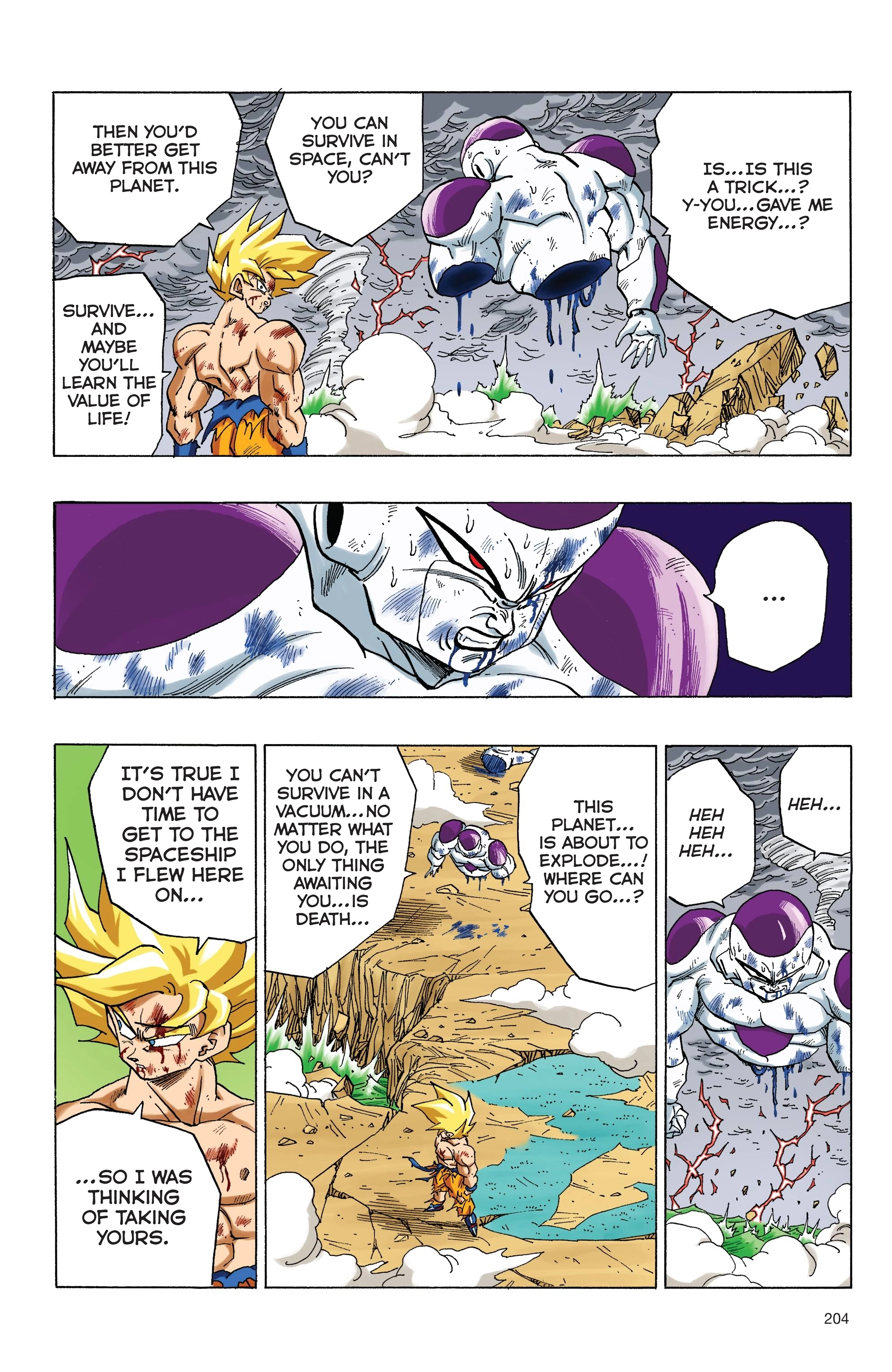 Dragon Ball Full Color Freeza Arc Chapter 82 page 6 - 