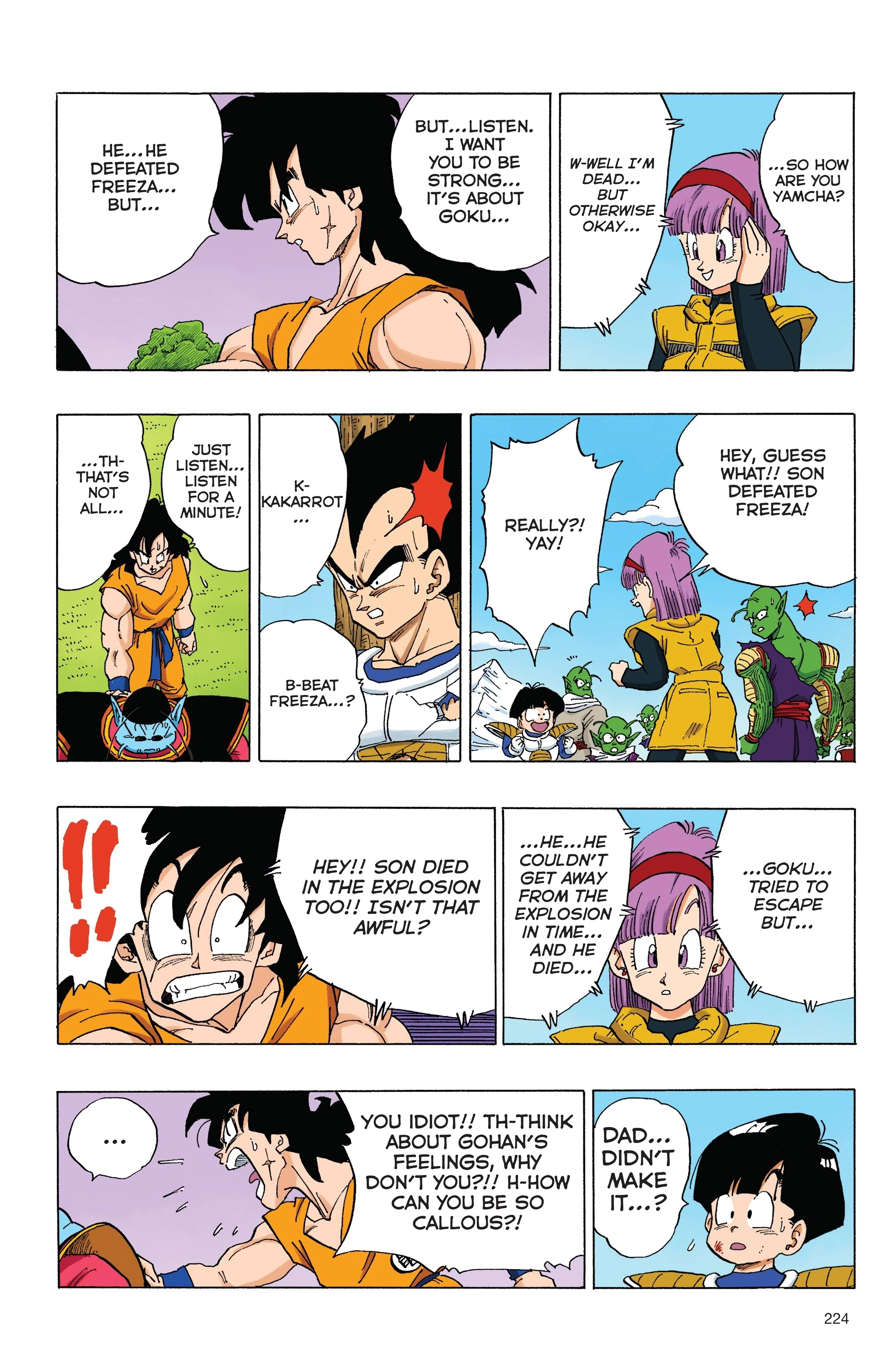 Dragon Ball Full Color Freeza Arc Chapter 83 page 13 - 