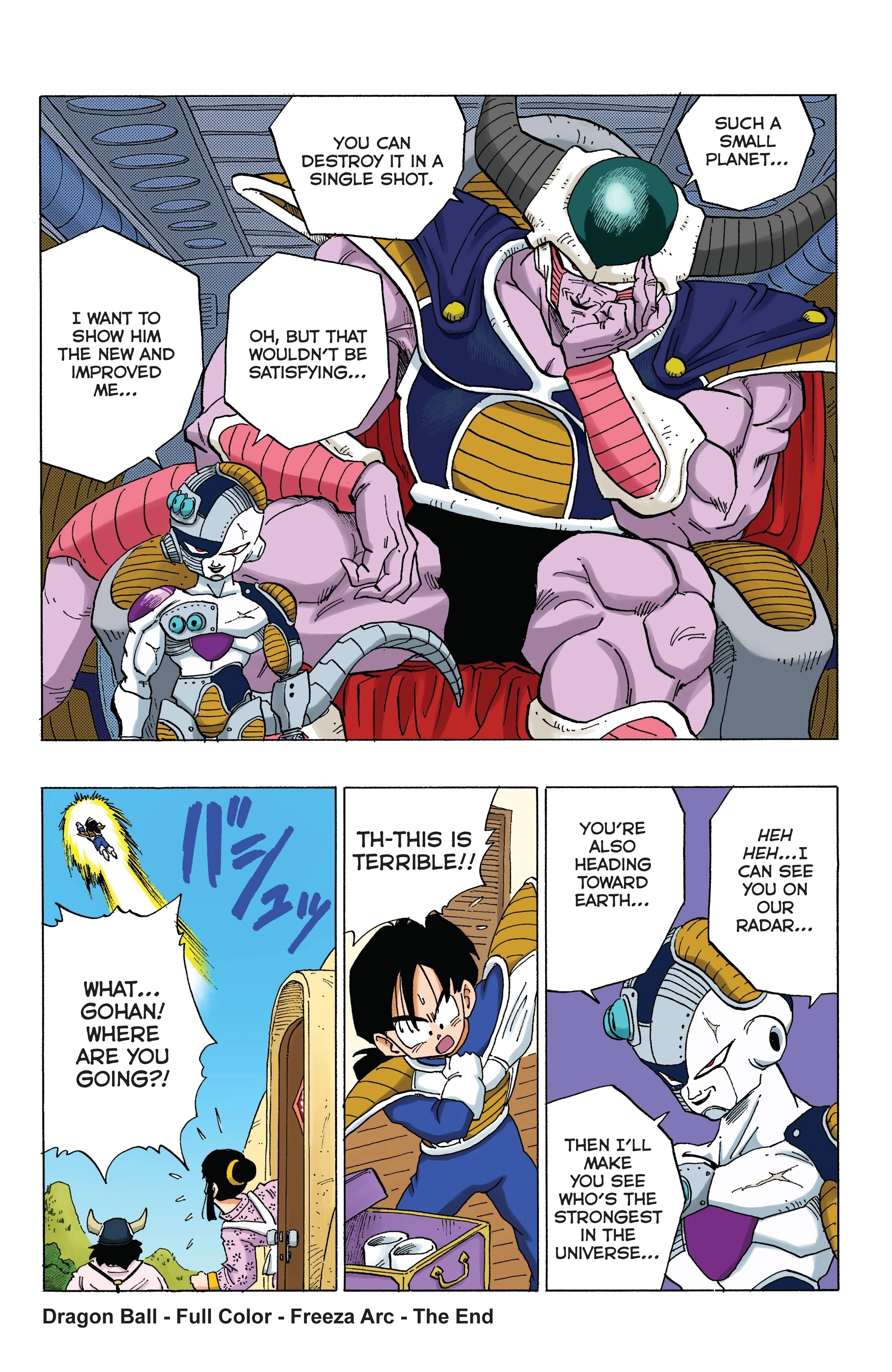Dragon Ball Full Color Freeza Arc Chapter 84 page 14 - 