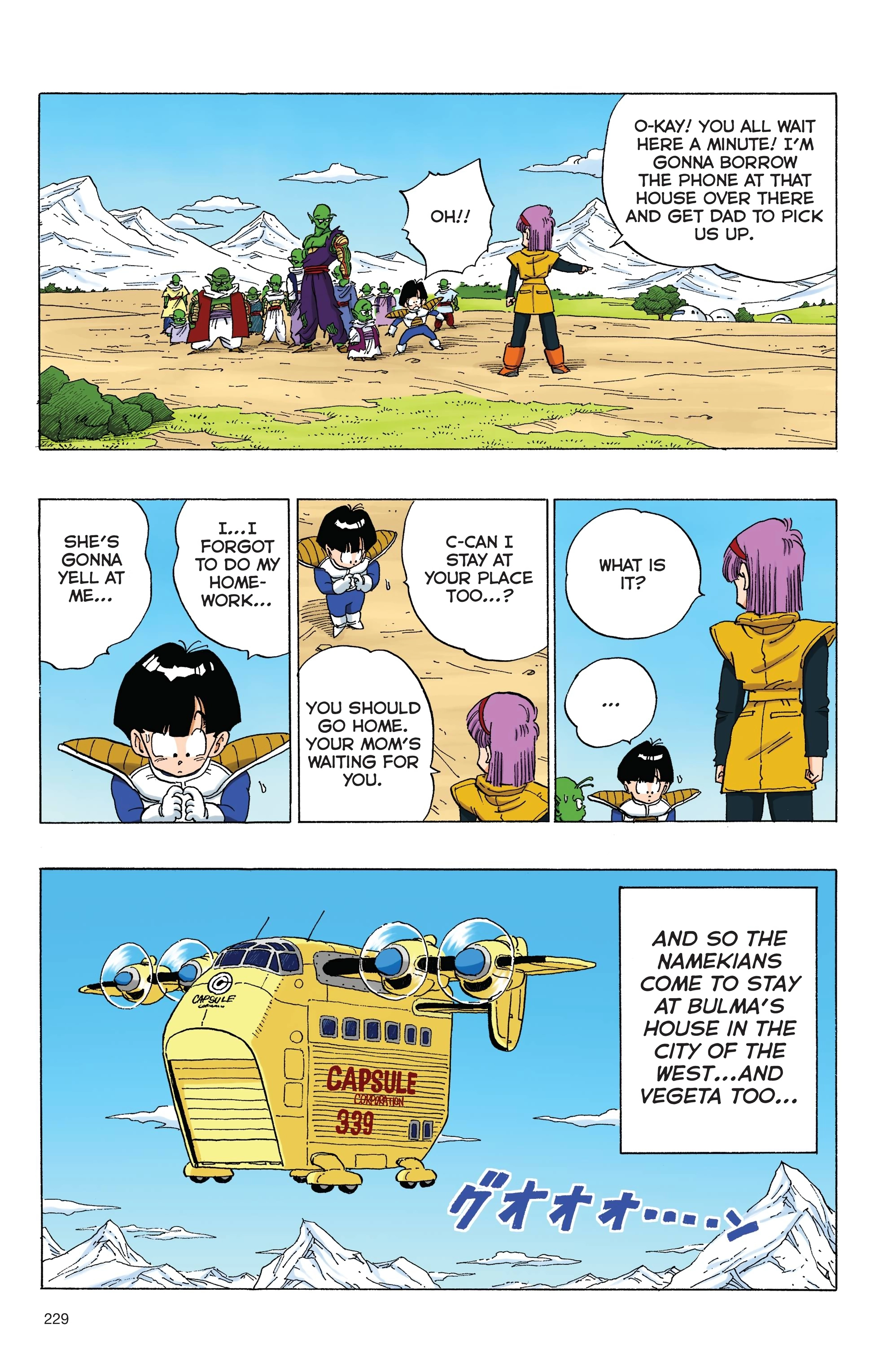 Dragon Ball Full Color Freeza Arc Chapter 84 page 4 - 