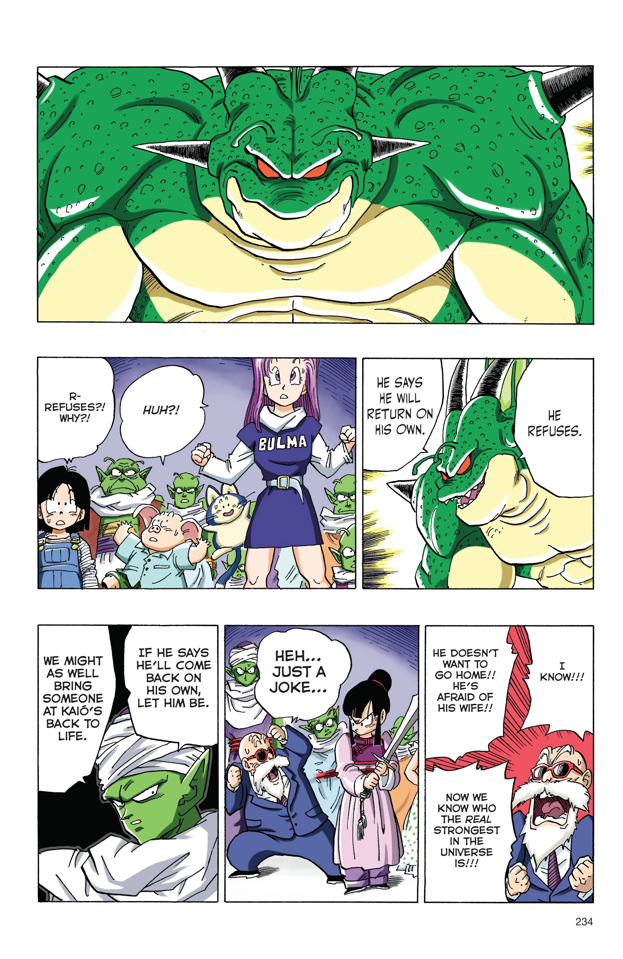 Dragon Ball Full Color Freeza Arc Chapter 84 page 9 - 