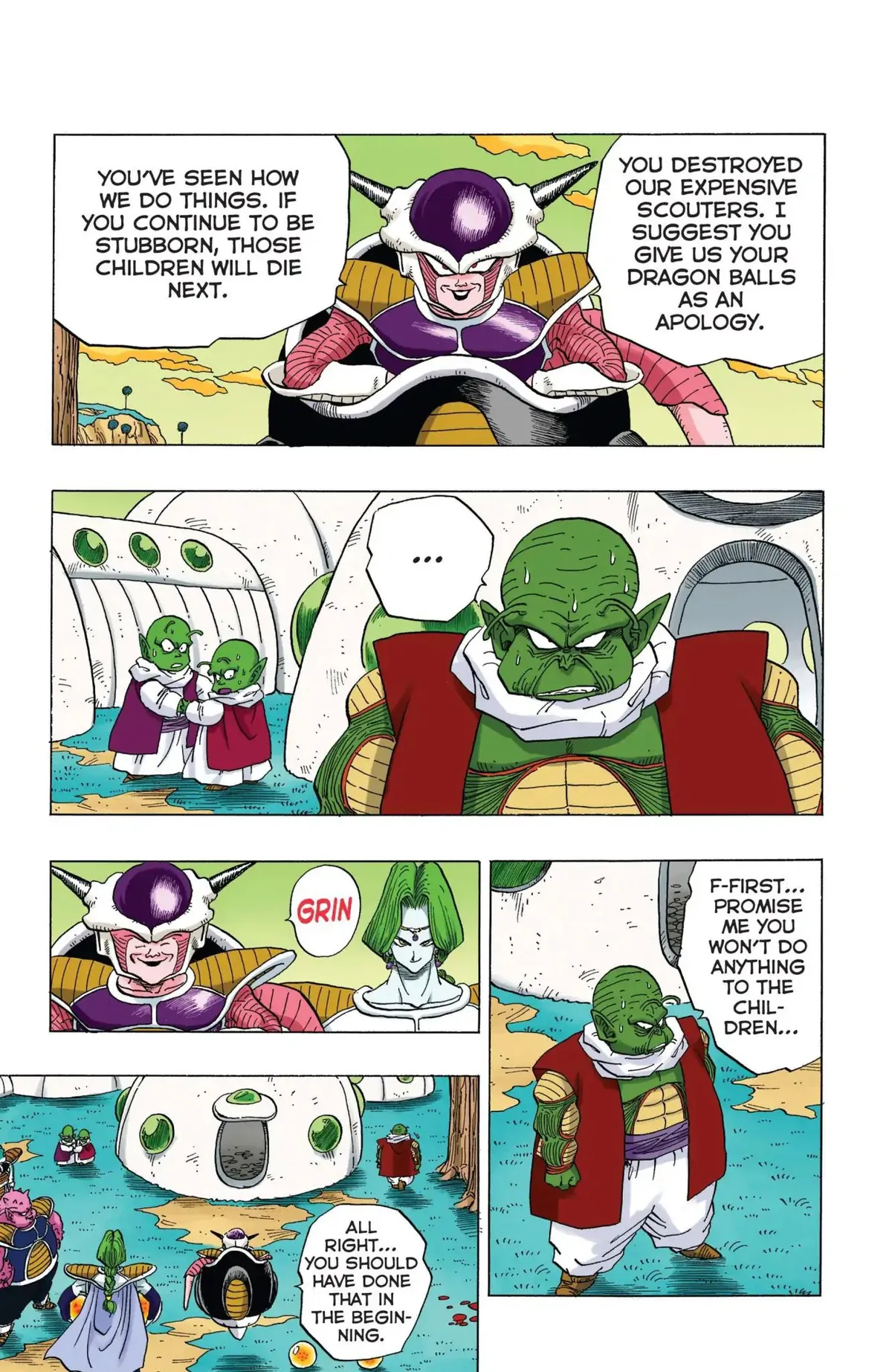 Dragon Ball Full Color Freeza Arc Chapter 9 page 12 - 