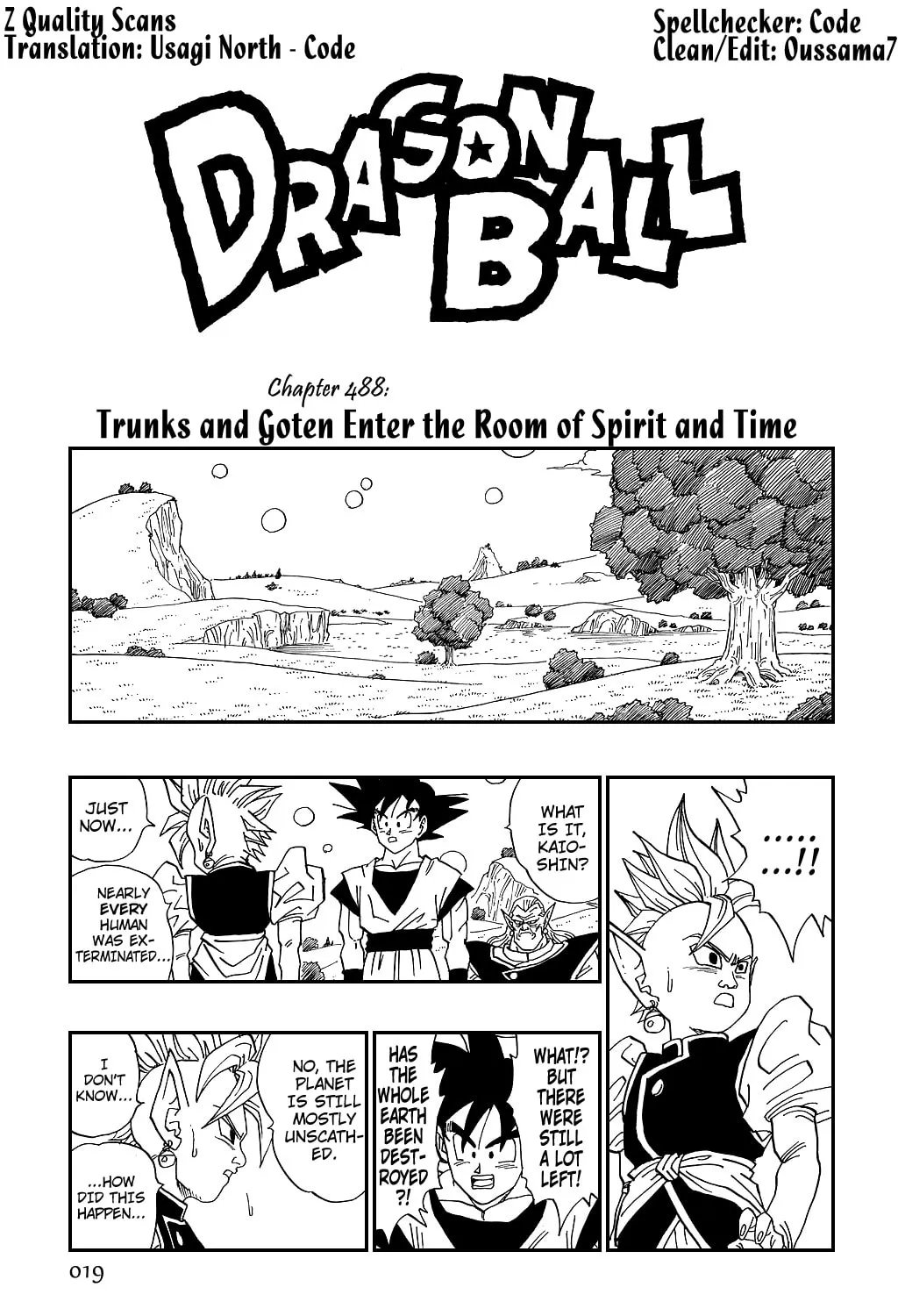 Dragon Ball Perfect Edition Chapter 488 page 1 - 