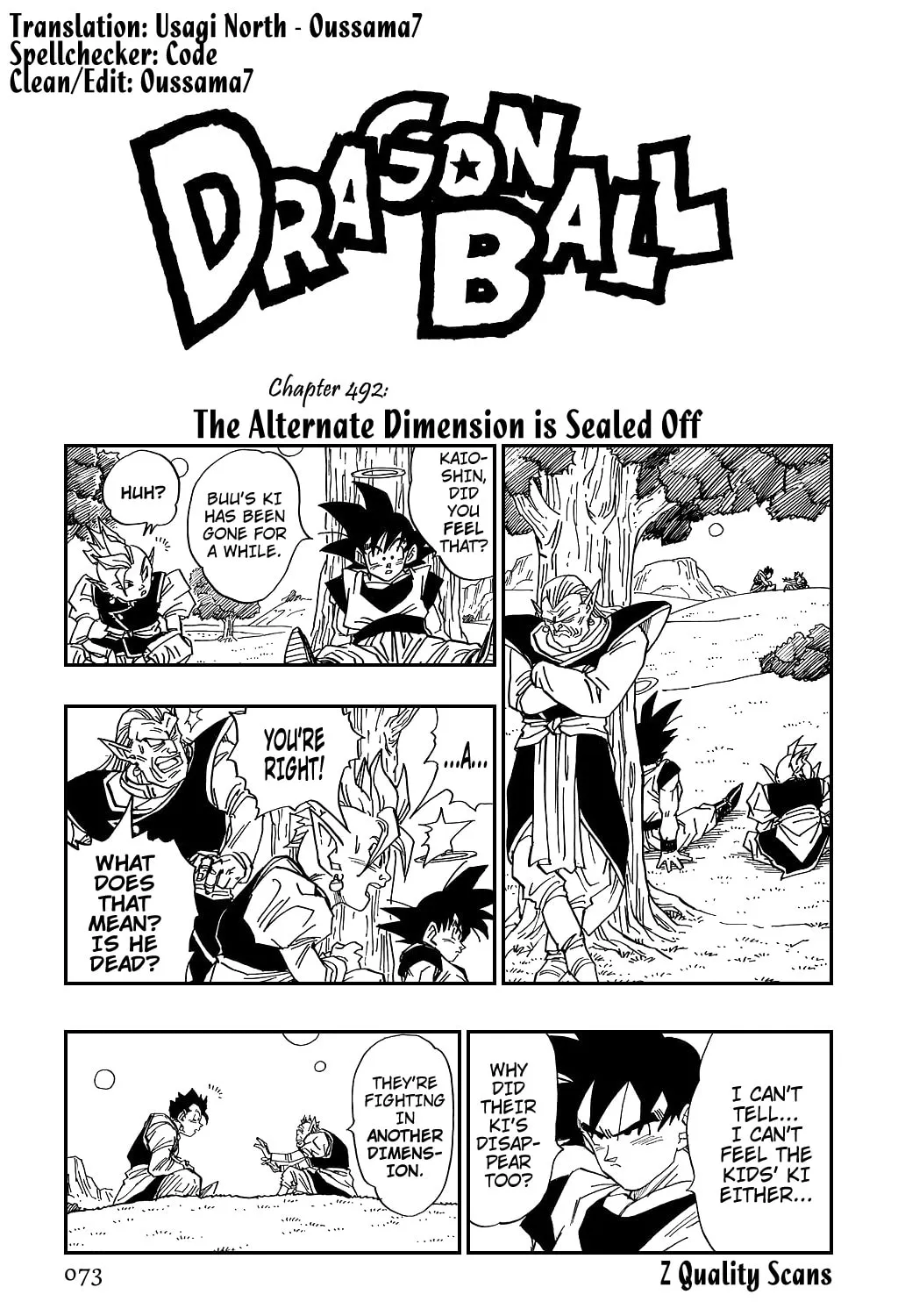 Dragon Ball Perfect Edition Chapter 492 page 3 - 