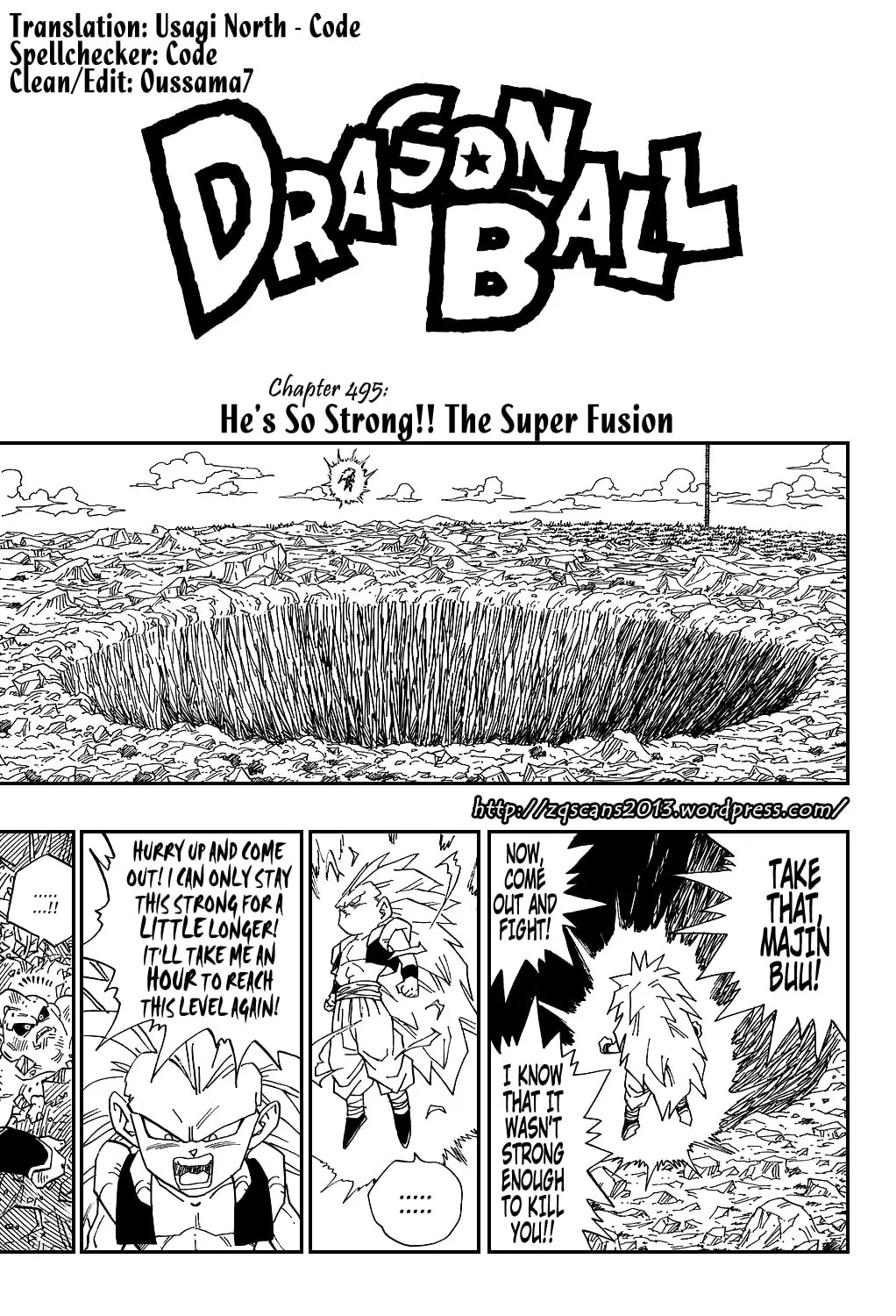 Dragon Ball Perfect Edition Chapter 495 page 3 - 