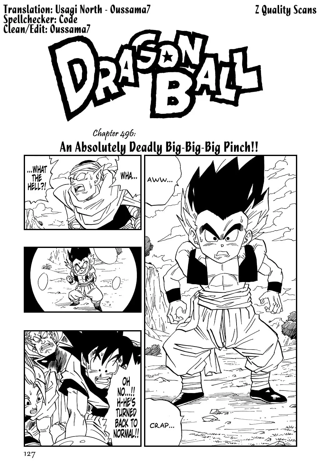 Dragon Ball Perfect Edition Chapter 496 page 3 - 