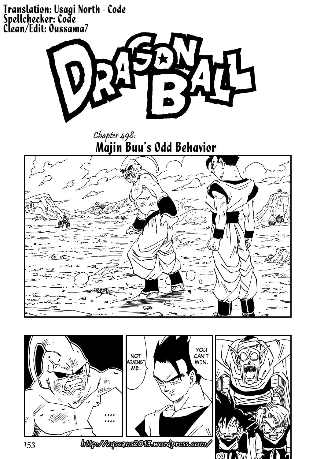 Dragon Ball Perfect Edition Chapter 498 page 3 - 