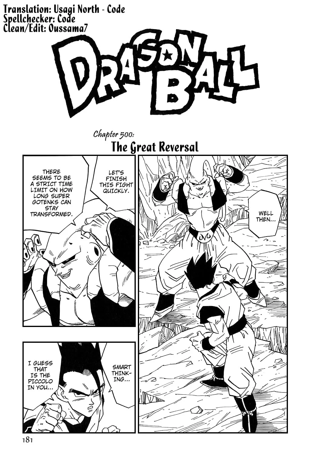 Dragon Ball Perfect Edition Chapter 500 page 3 - 