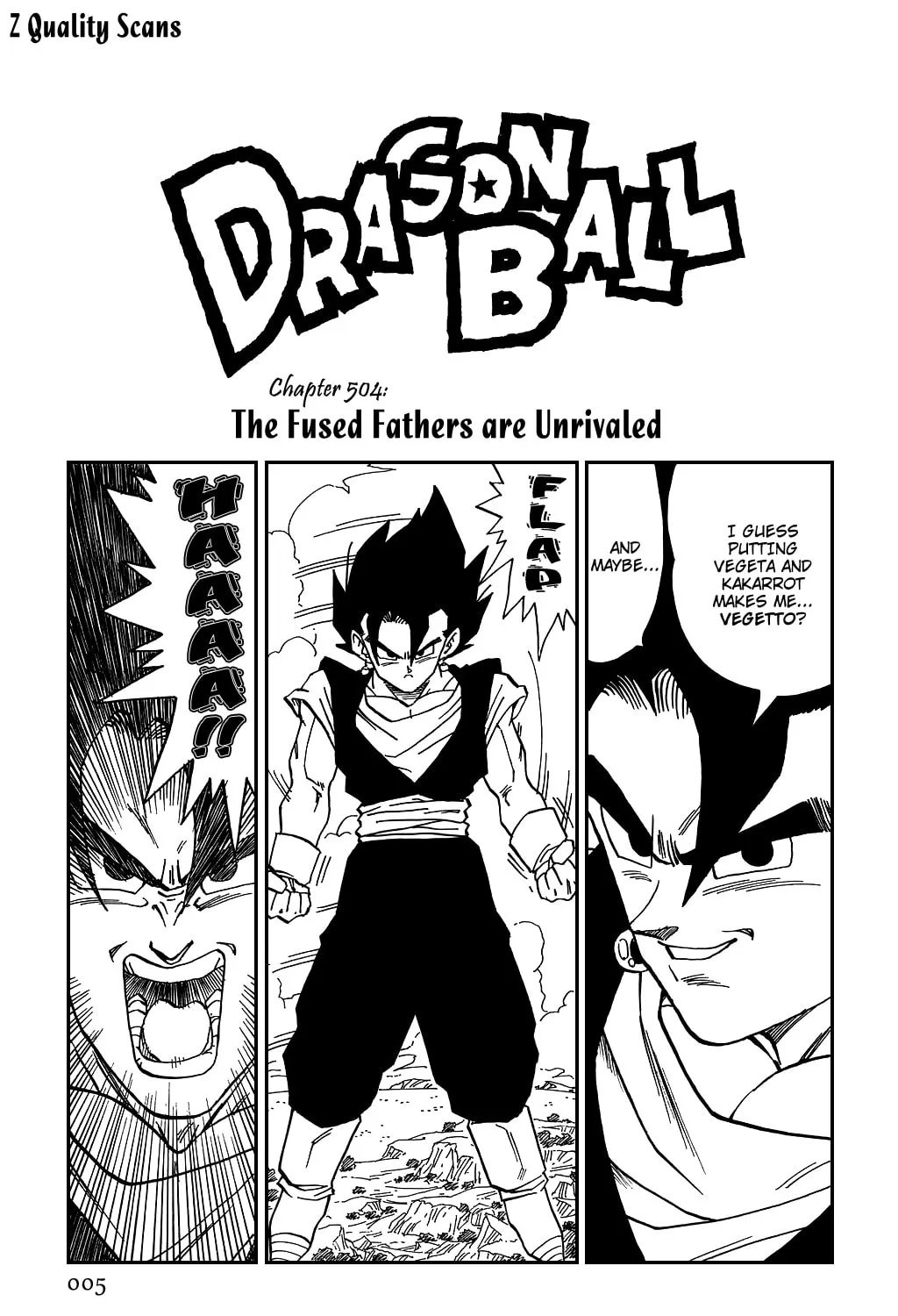 Dragon Ball Perfect Edition Chapter 504 page 3 - 